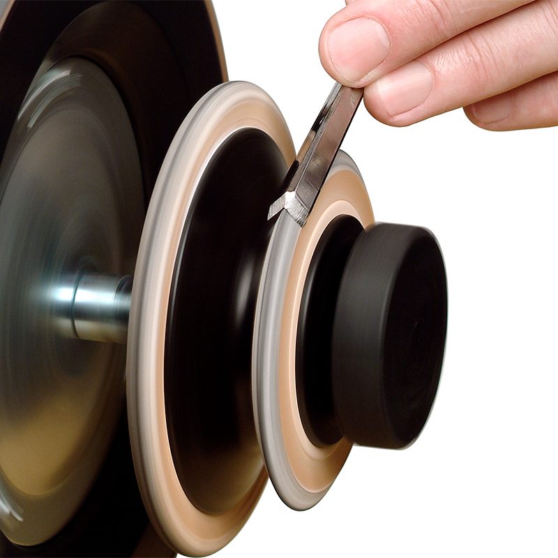 leather honing wheel