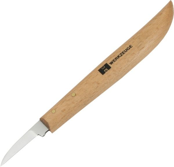 round neck wood carving knife