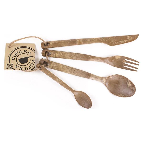 Cutlery Set (fork, knife, spoon, and teaspoon)