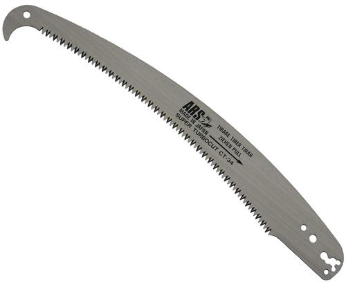 a 13-inch hooked blade for a pole topper