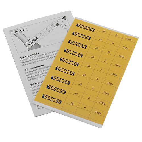 profile labels