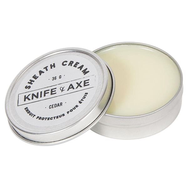 Tin of sheath cream