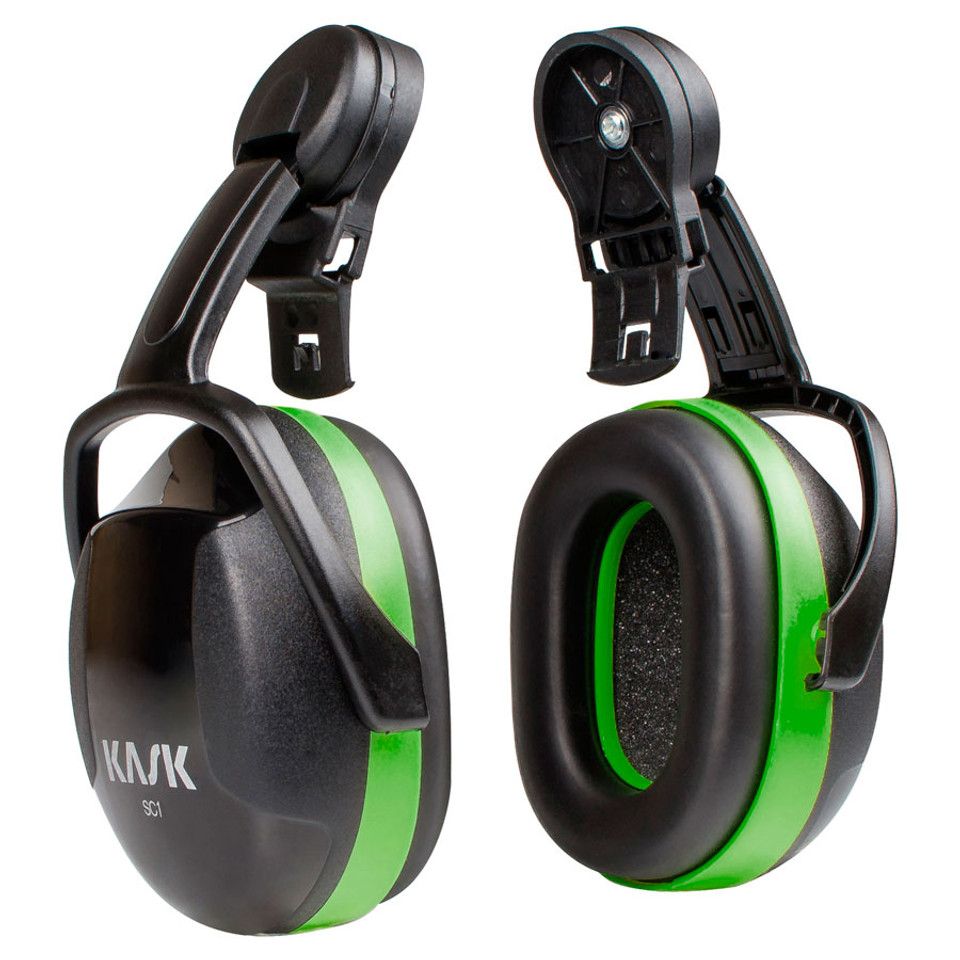 Green Kask Ear Muffs
