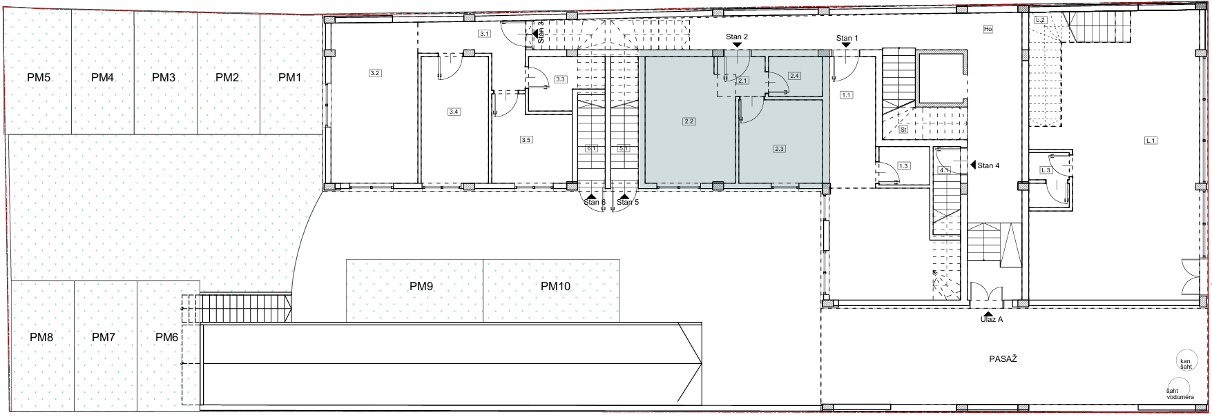 Apartment position
