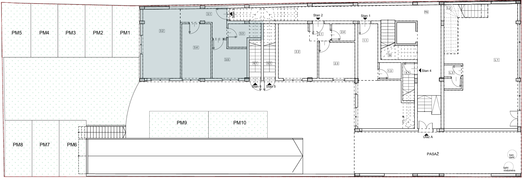Apartment position