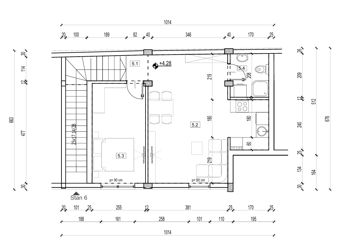 Apartment measurements