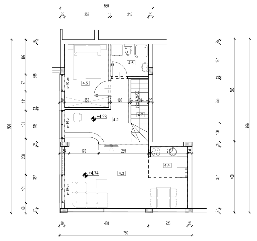 Apartment measurements