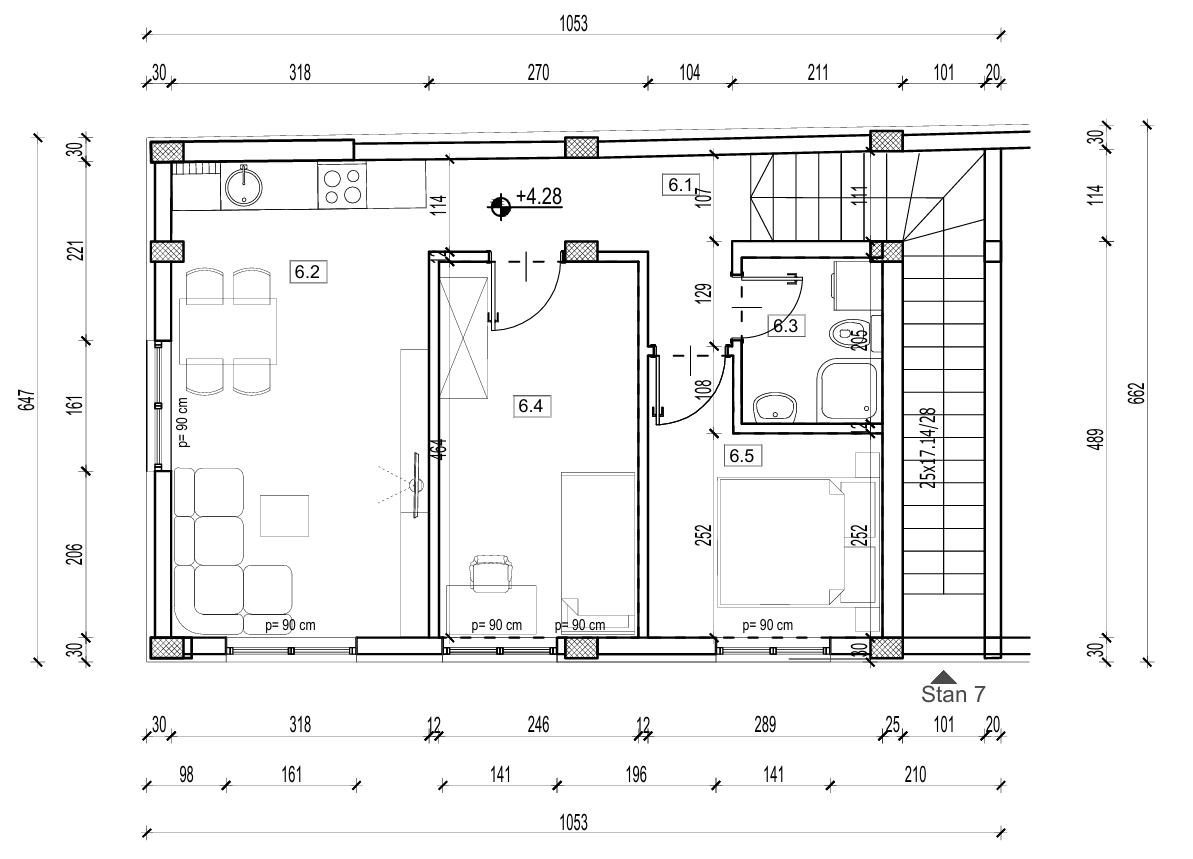 Apartment measurements