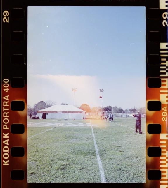KODAK PORTRA 400 image of the field at the niké sb 51 event
