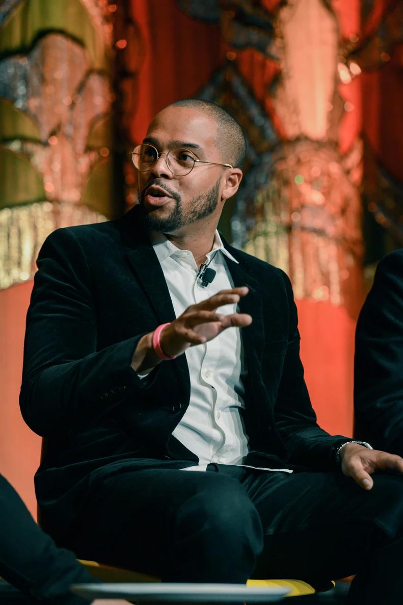 the Panel discusses on stage at Google Soulfest