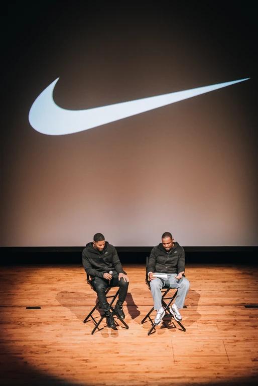 the panel on stage discussing at the niké sb 51 event