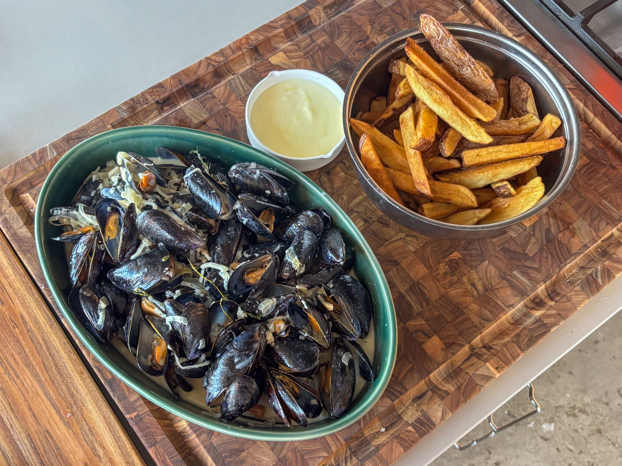 Moules Roquefort Recipe