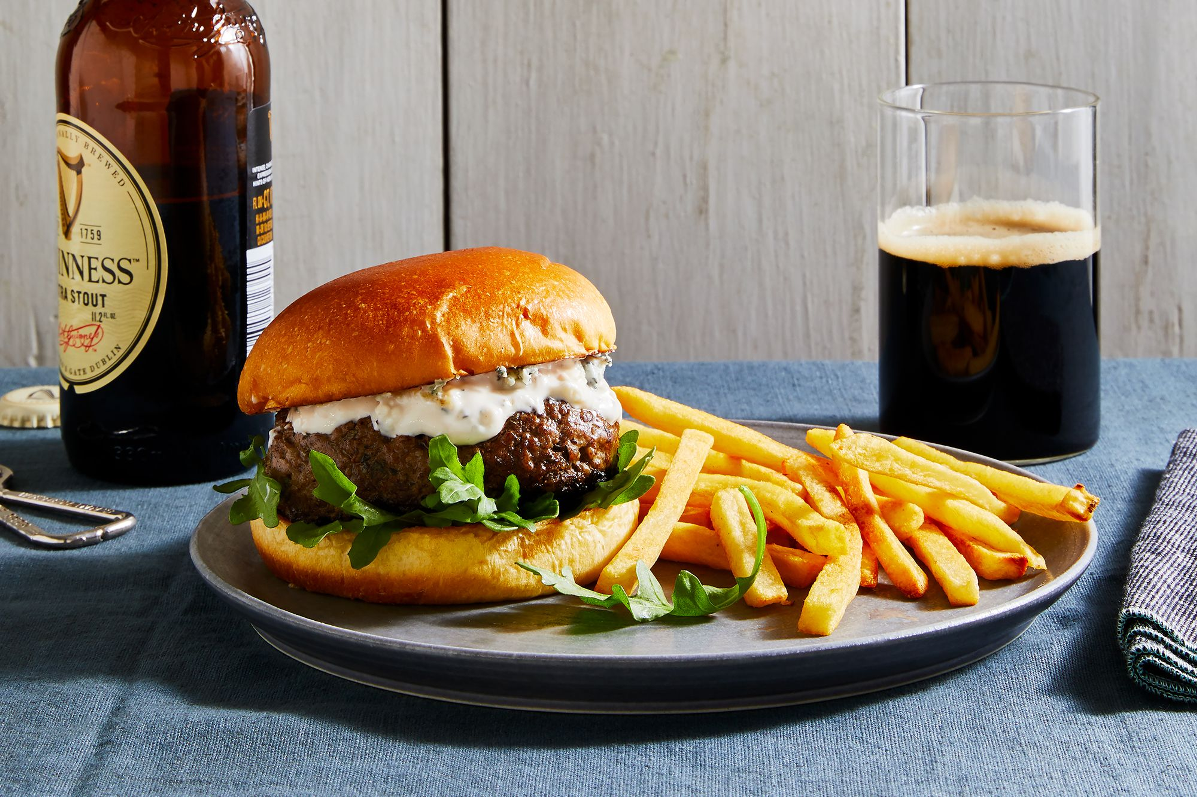 Burger and Fries