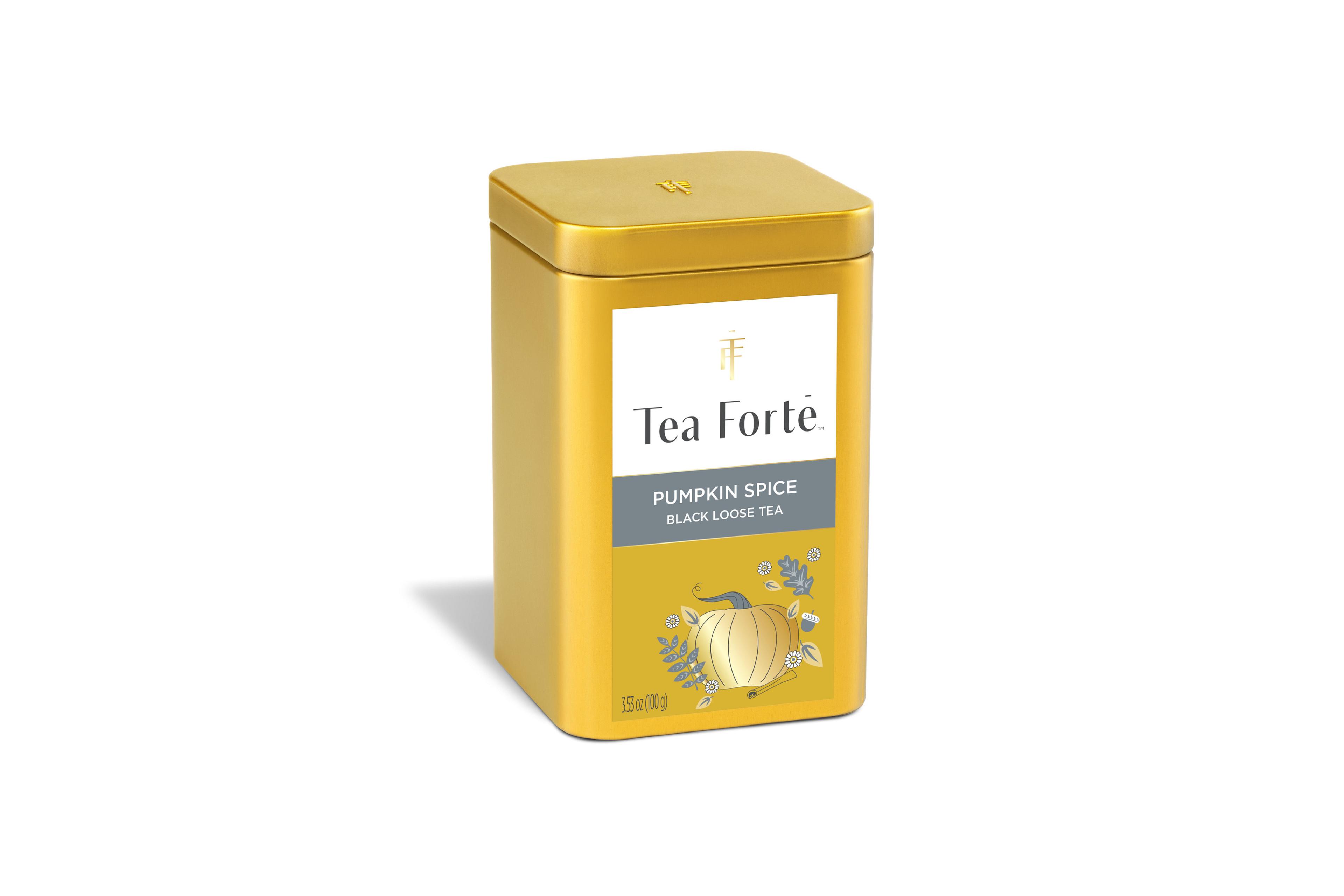 Tea Forte pumpkin spice tea cannister