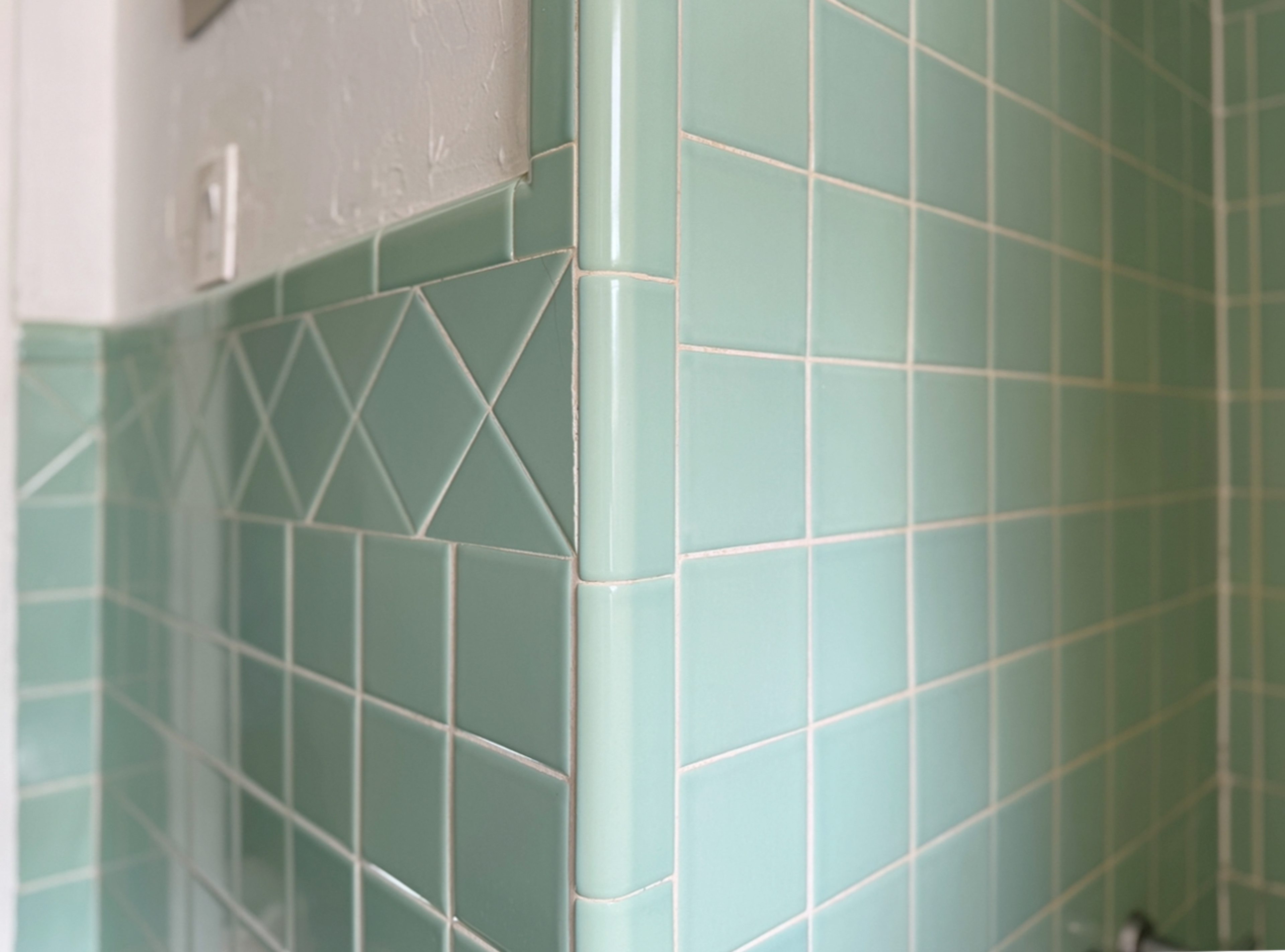 tile in bathroom