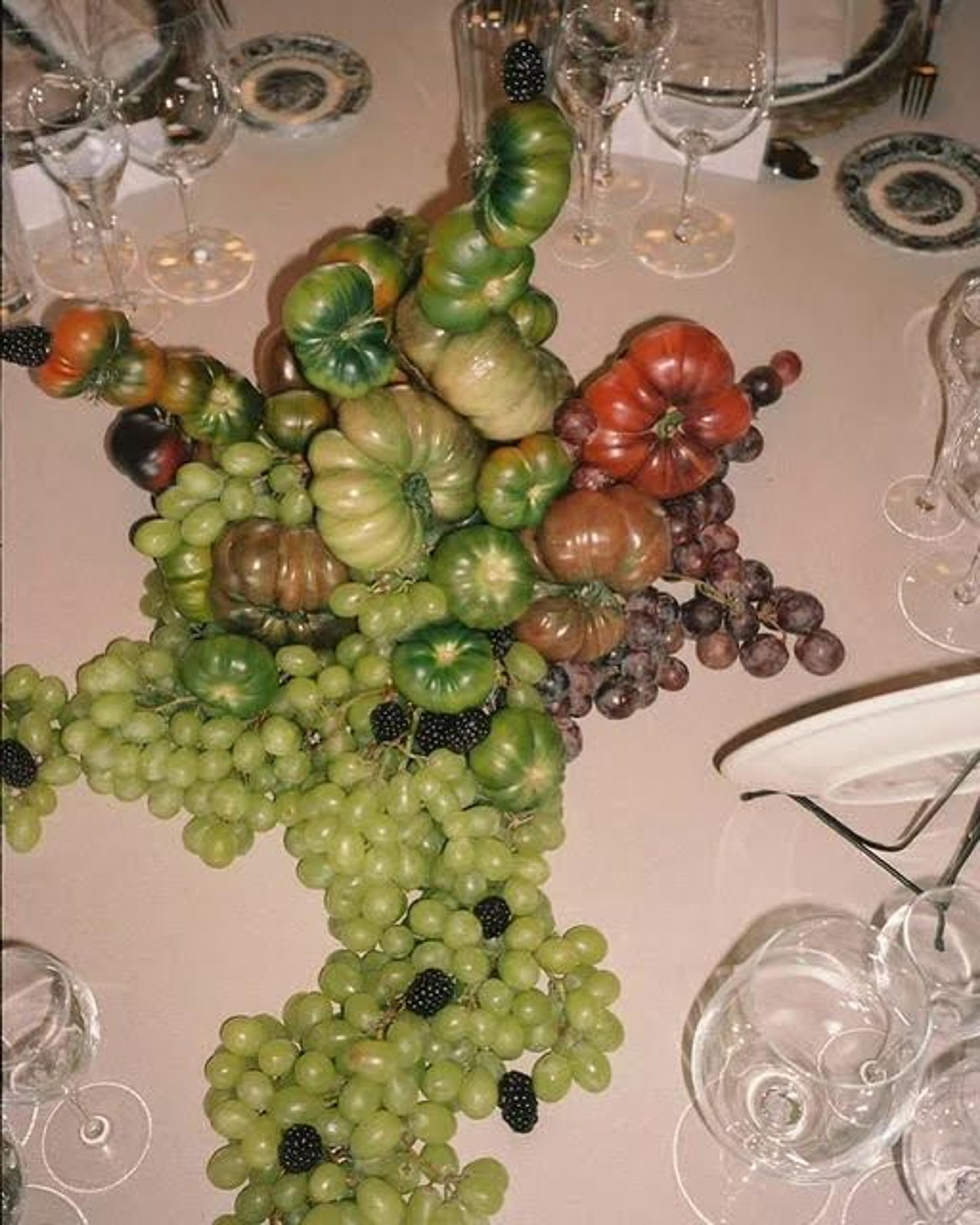 vegetables on table