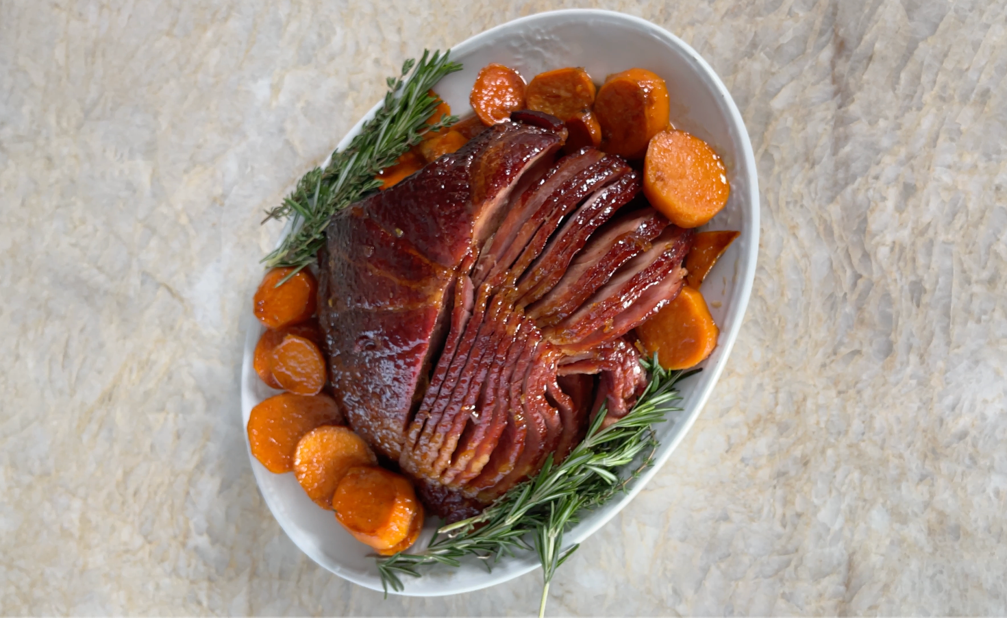 Sweet Citrus-Glazed Ham From Keyshawn Hudson