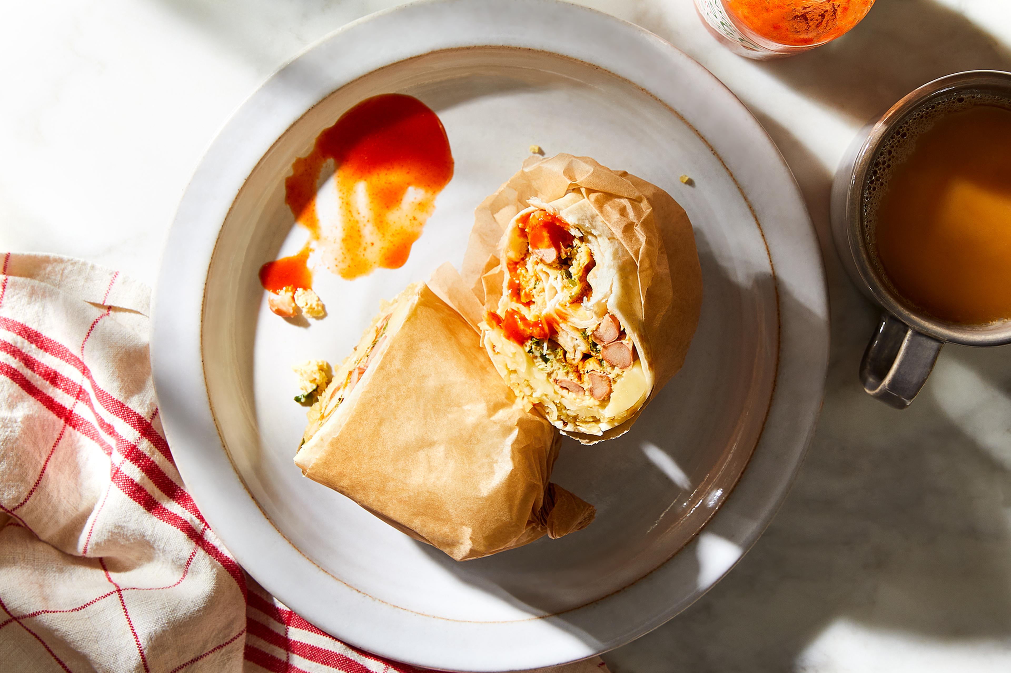freezer door burritos