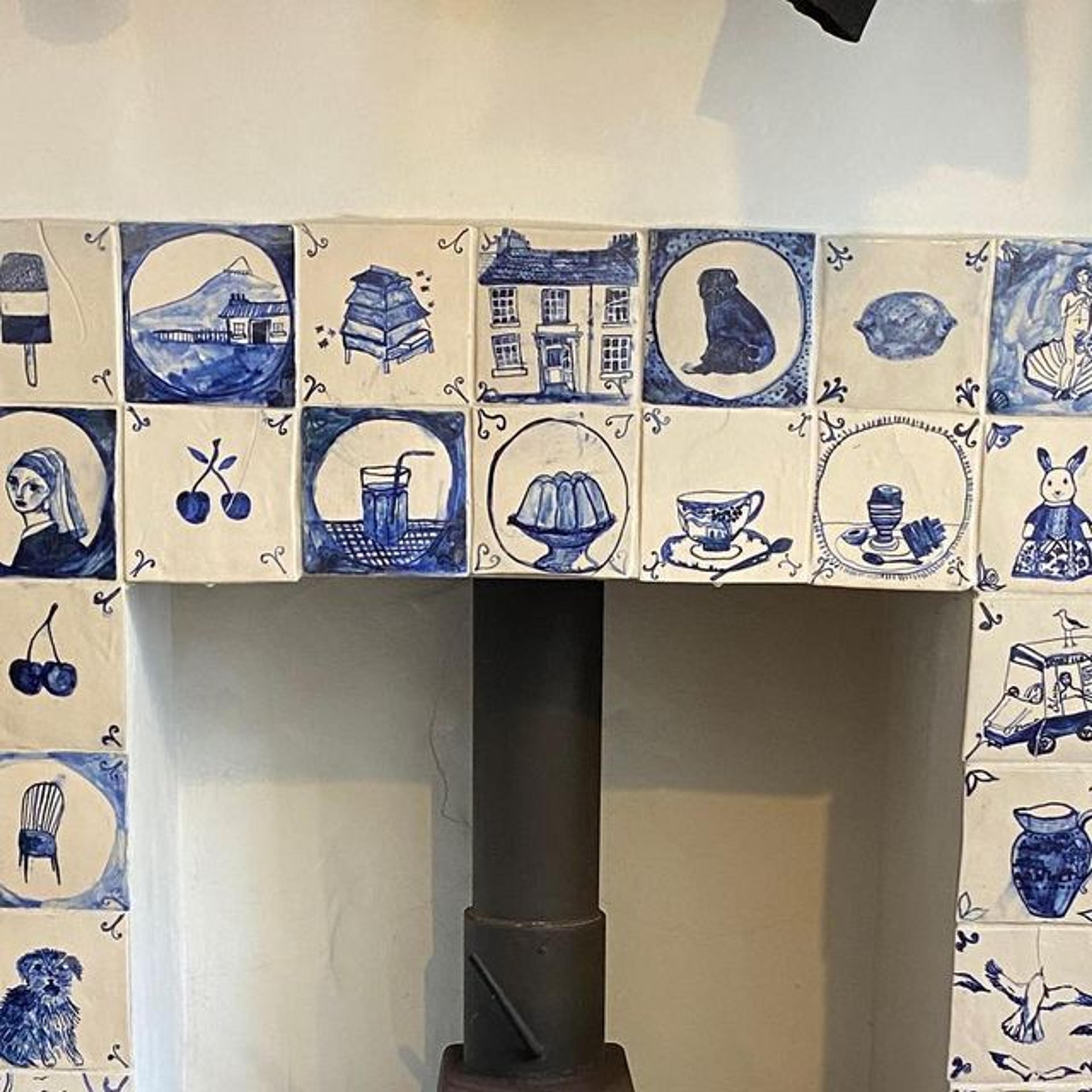 painted tiles