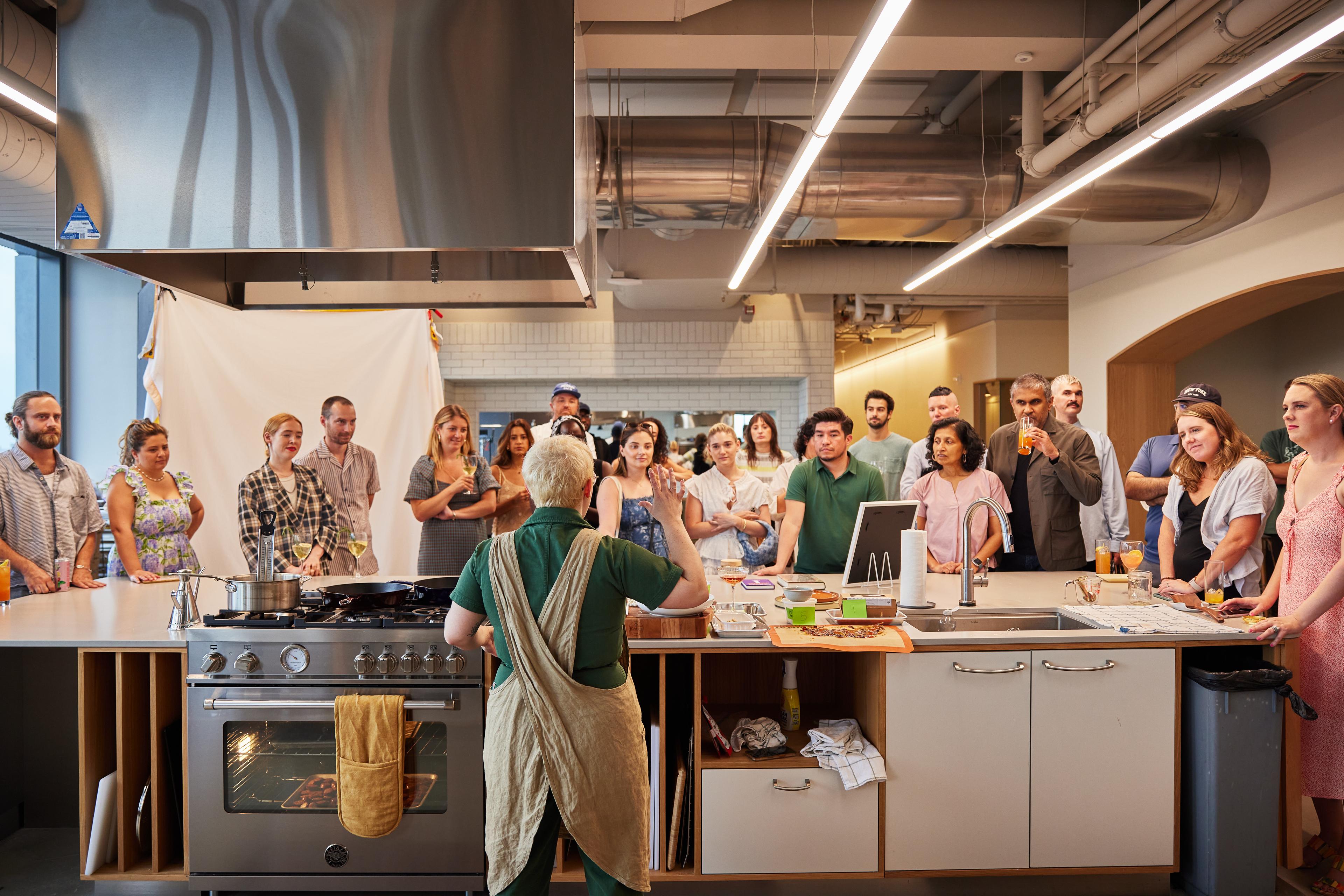 food52 test kitchen creator leading workshop