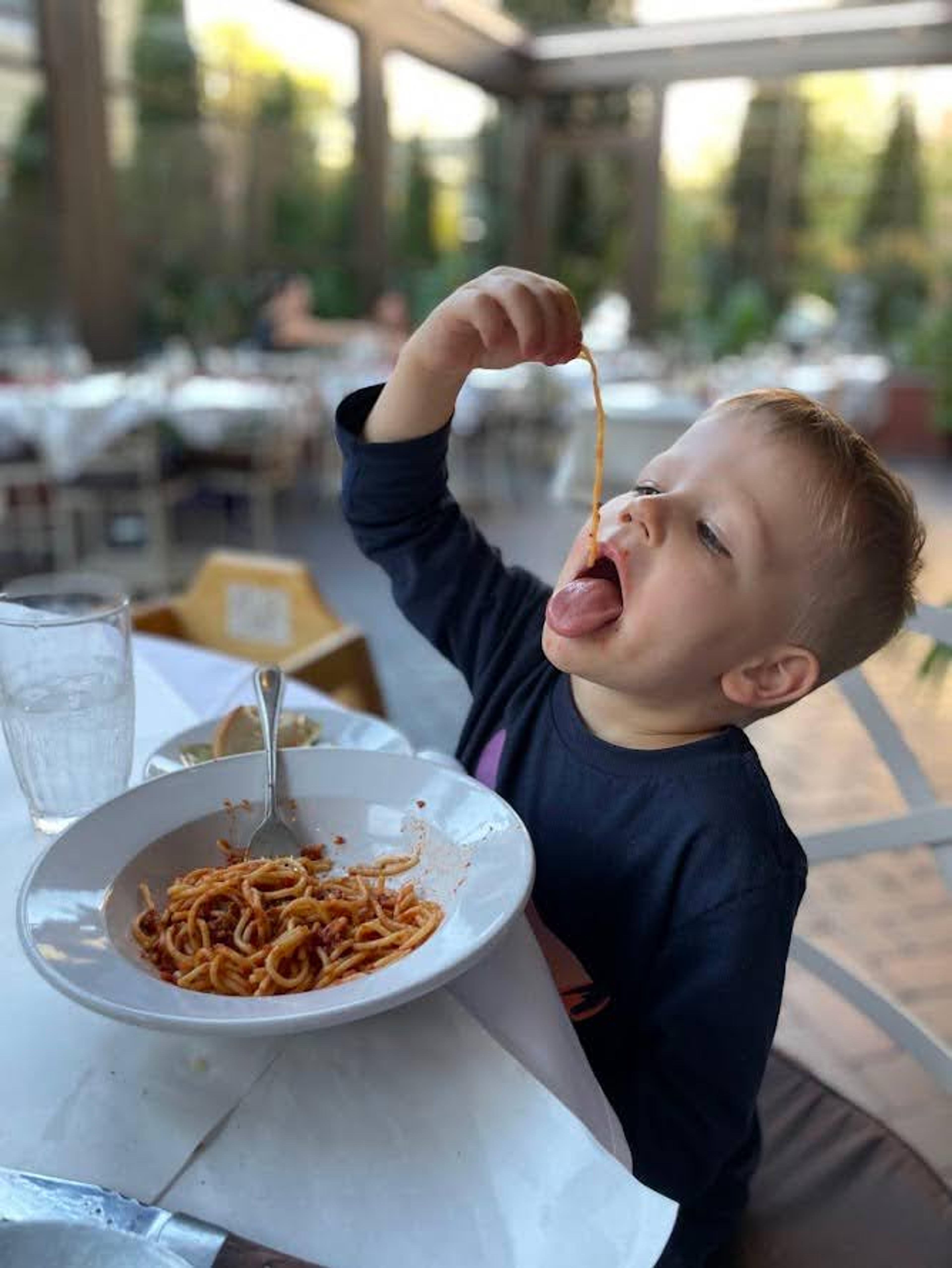 kids meal at Mart Anthony’s in Chicago
