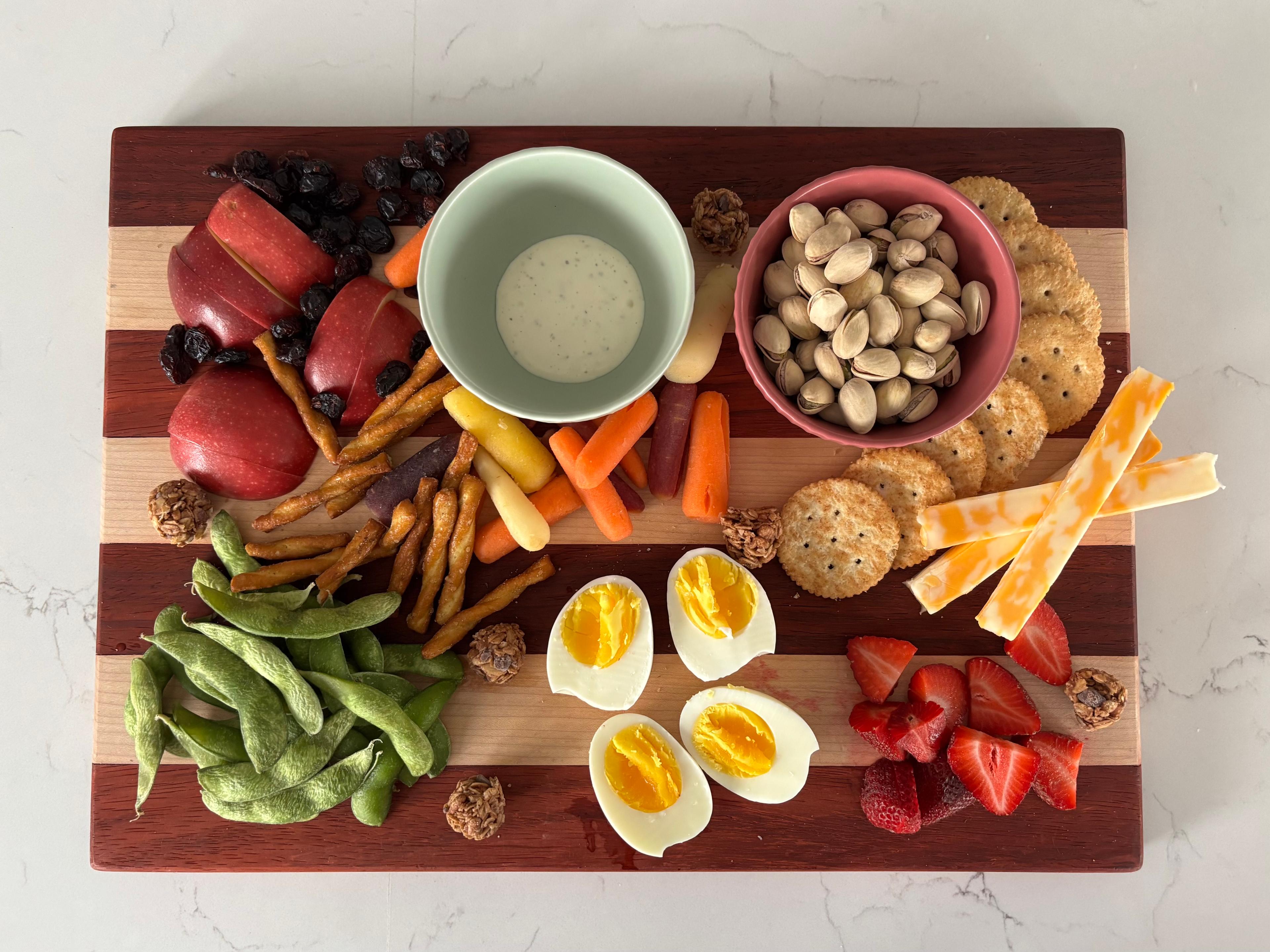 full charcuterie board