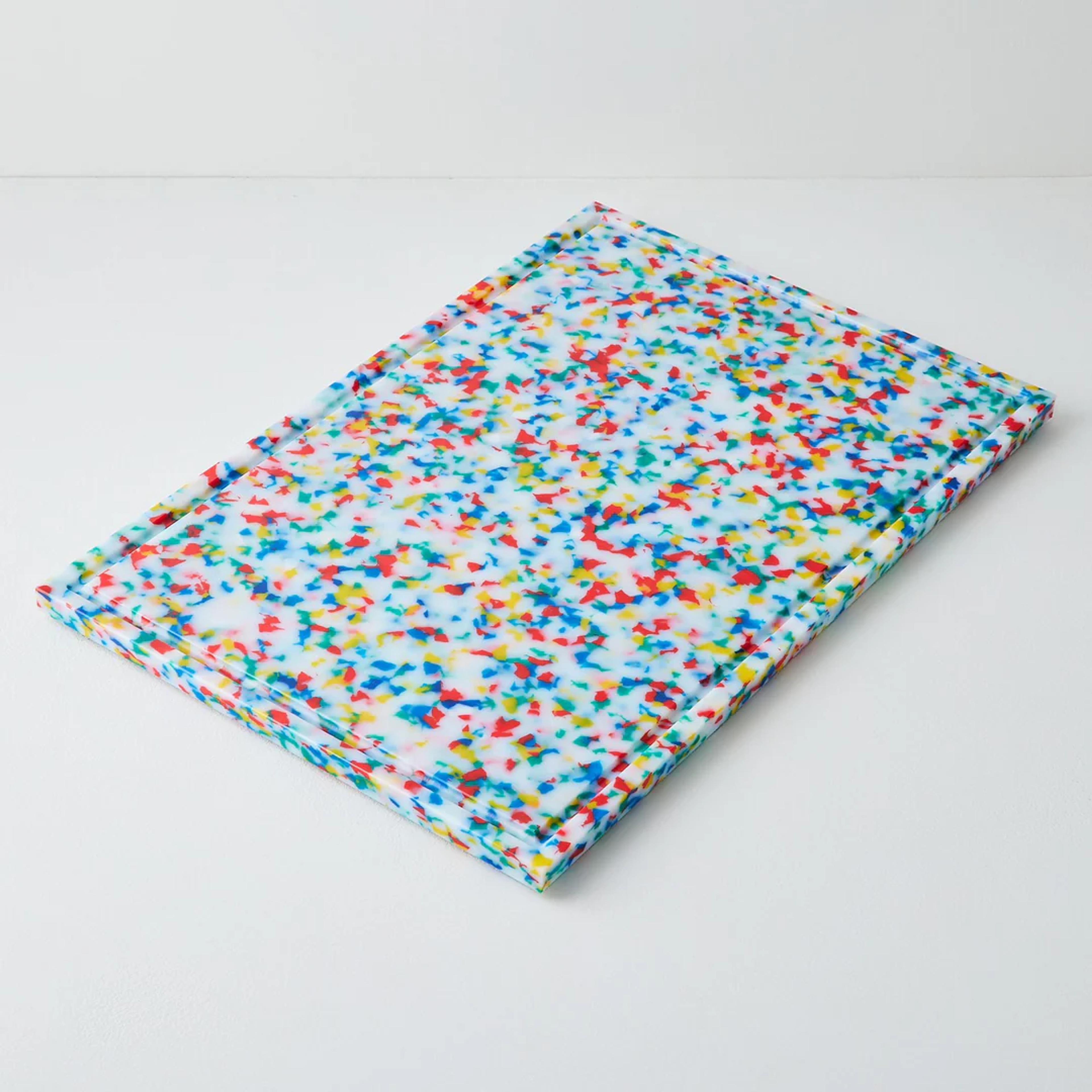 colorful plastic cutting board