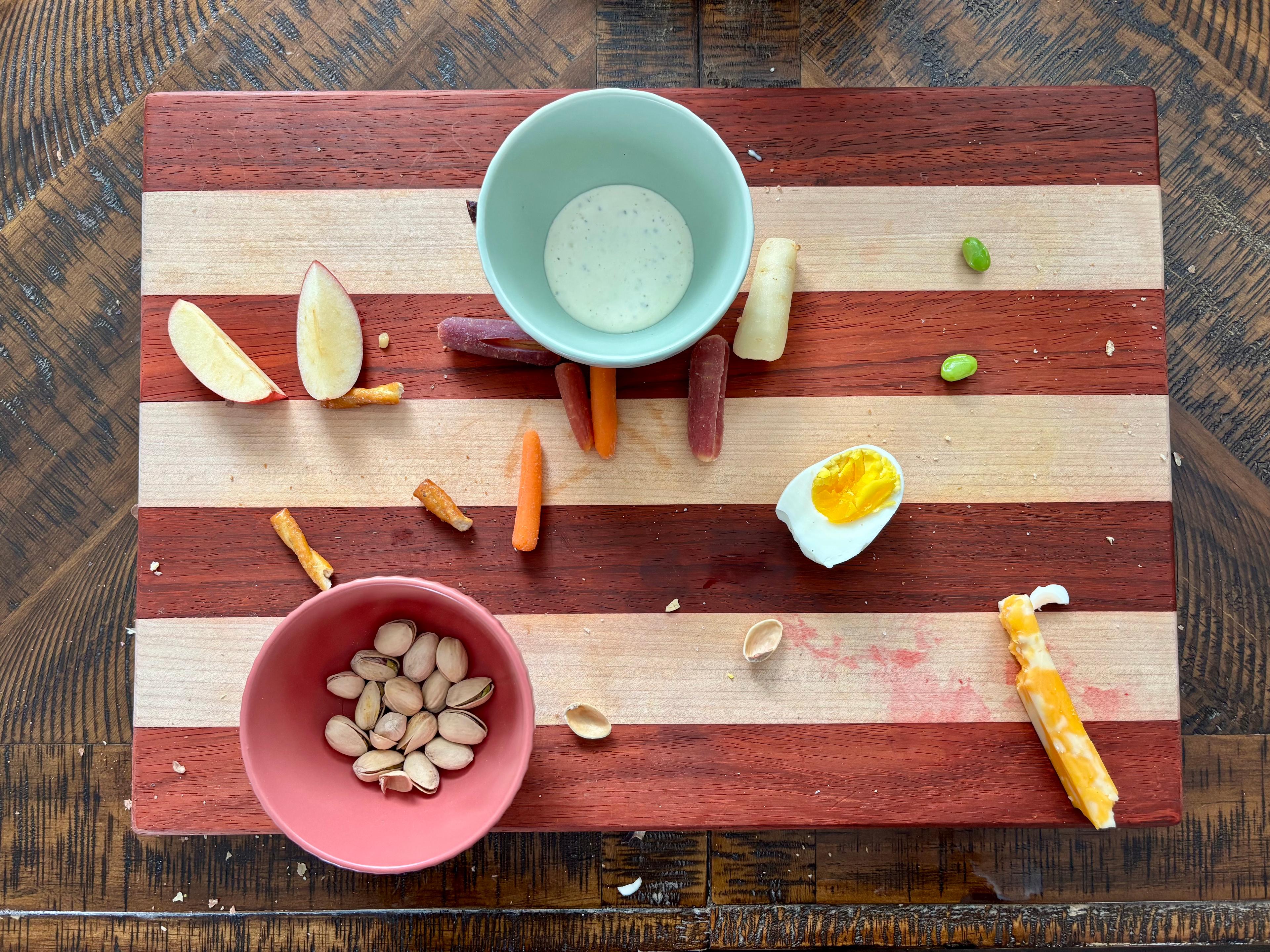 empty charcuterie board