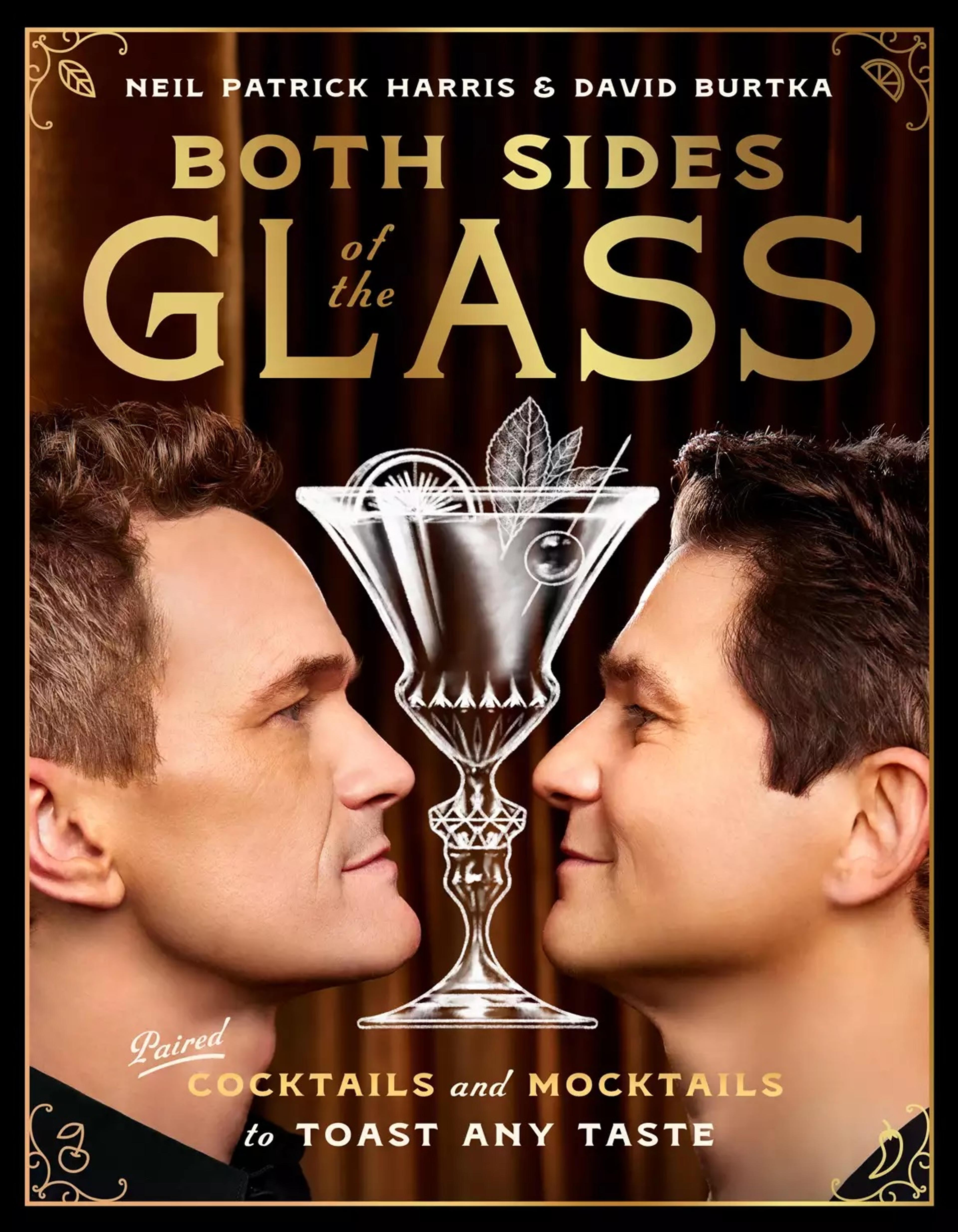 cover of Neil Patrick Harris and David Burtka's cocktail Book, Both Sides of the Glass