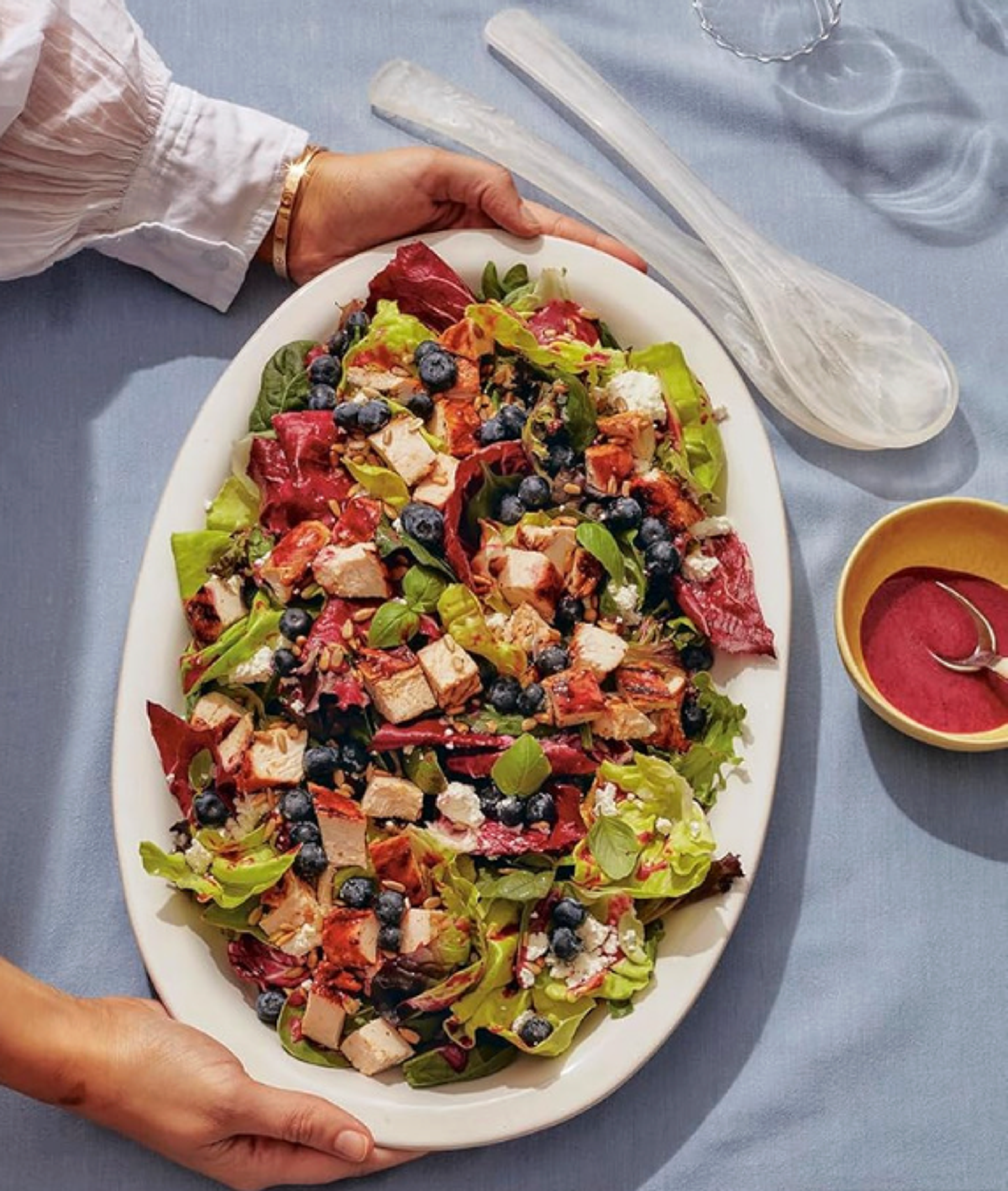 plate of salad