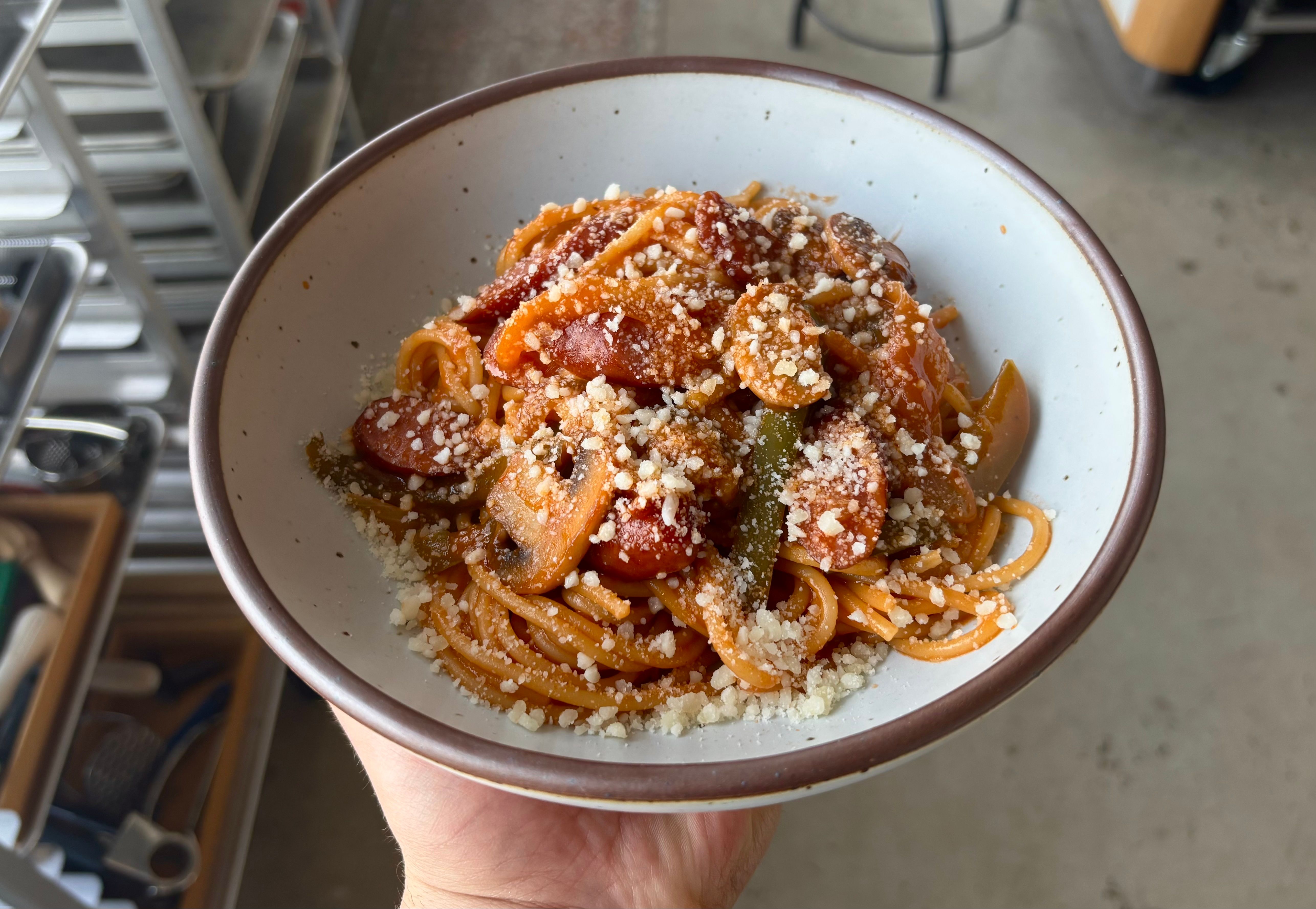 Pasta Napolitan - Japanese Ketchup Spaghetti