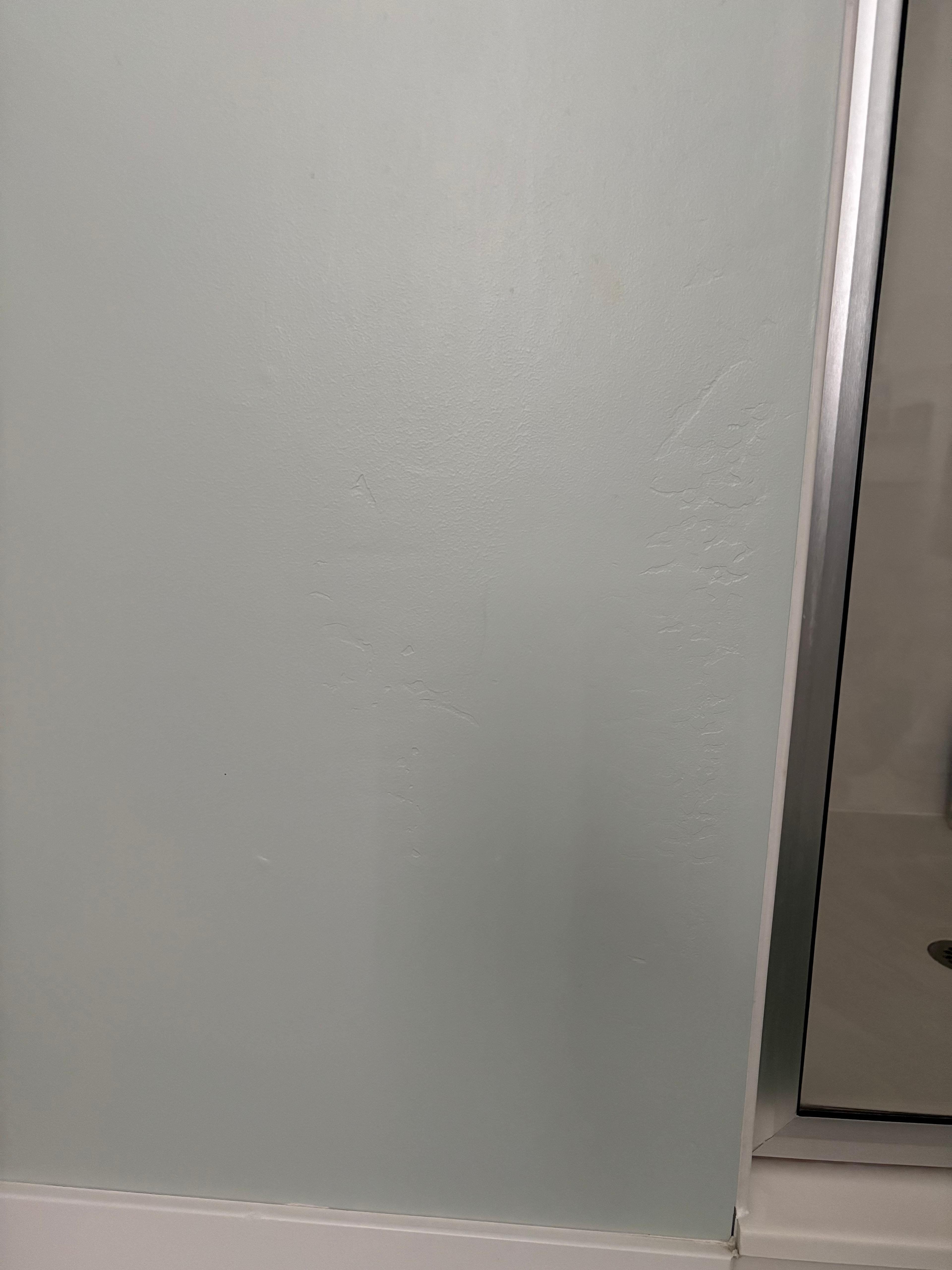 after, touched up white wall
