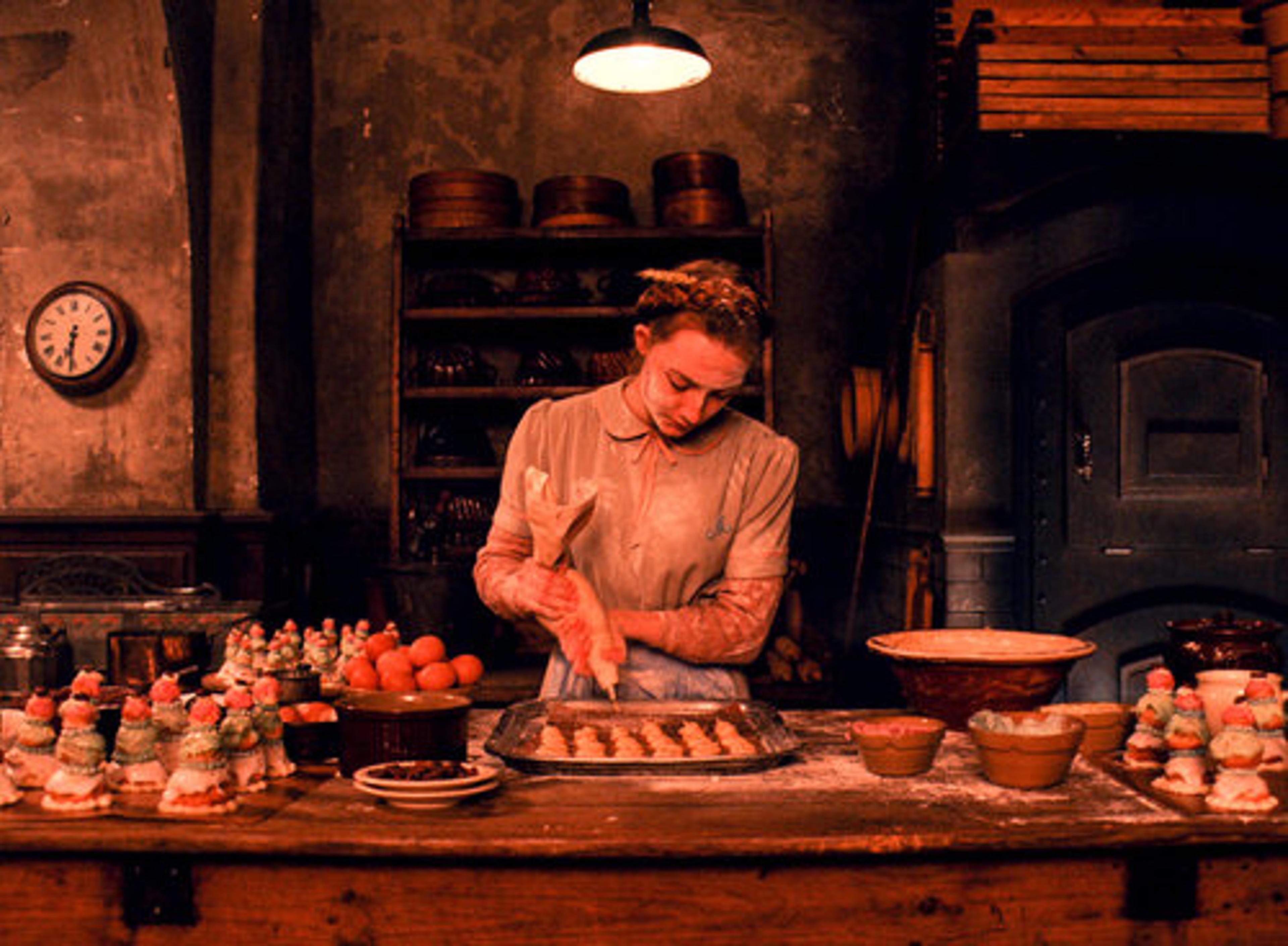 Kitchen in Grand Budapest hotel