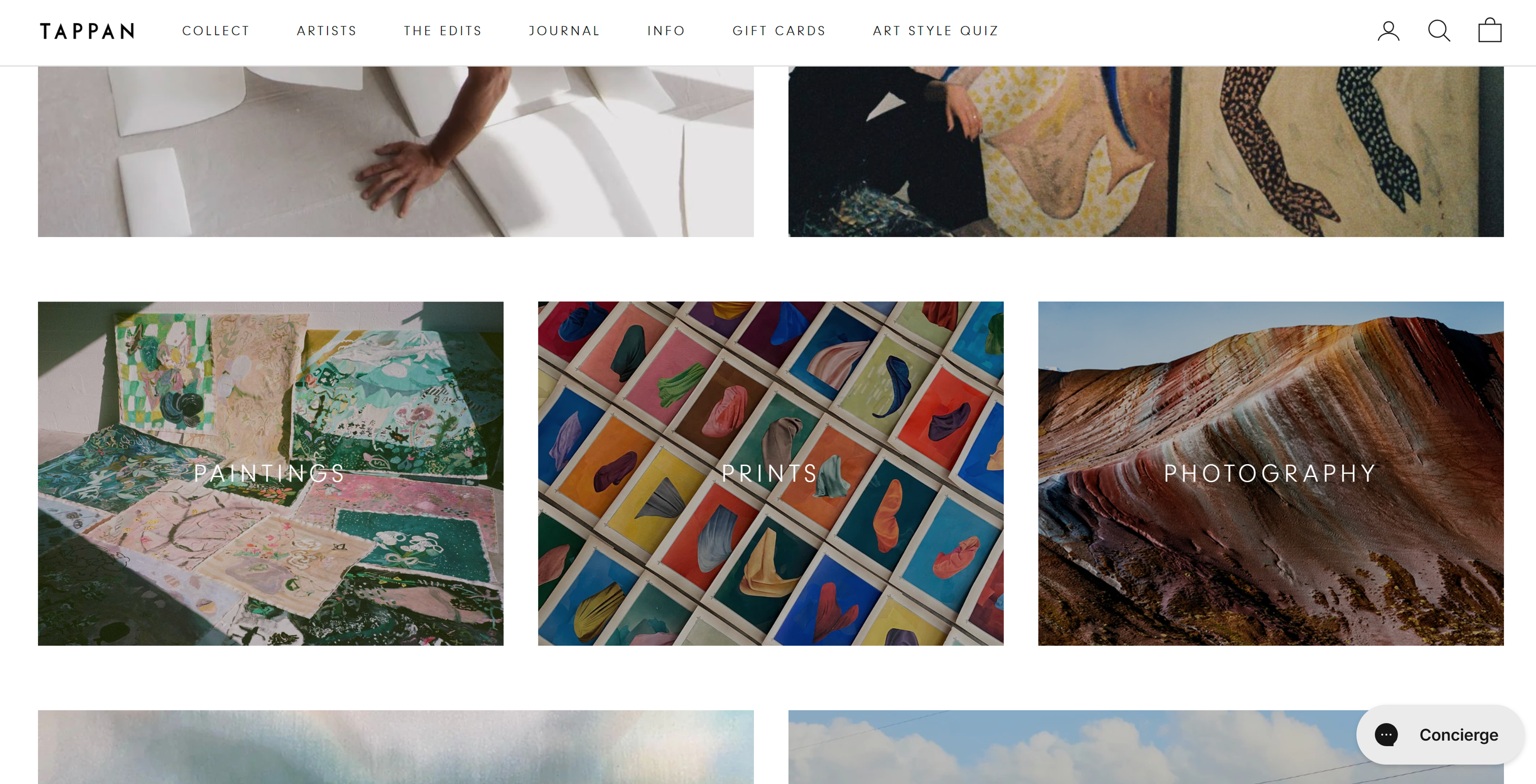 online tappan homepage