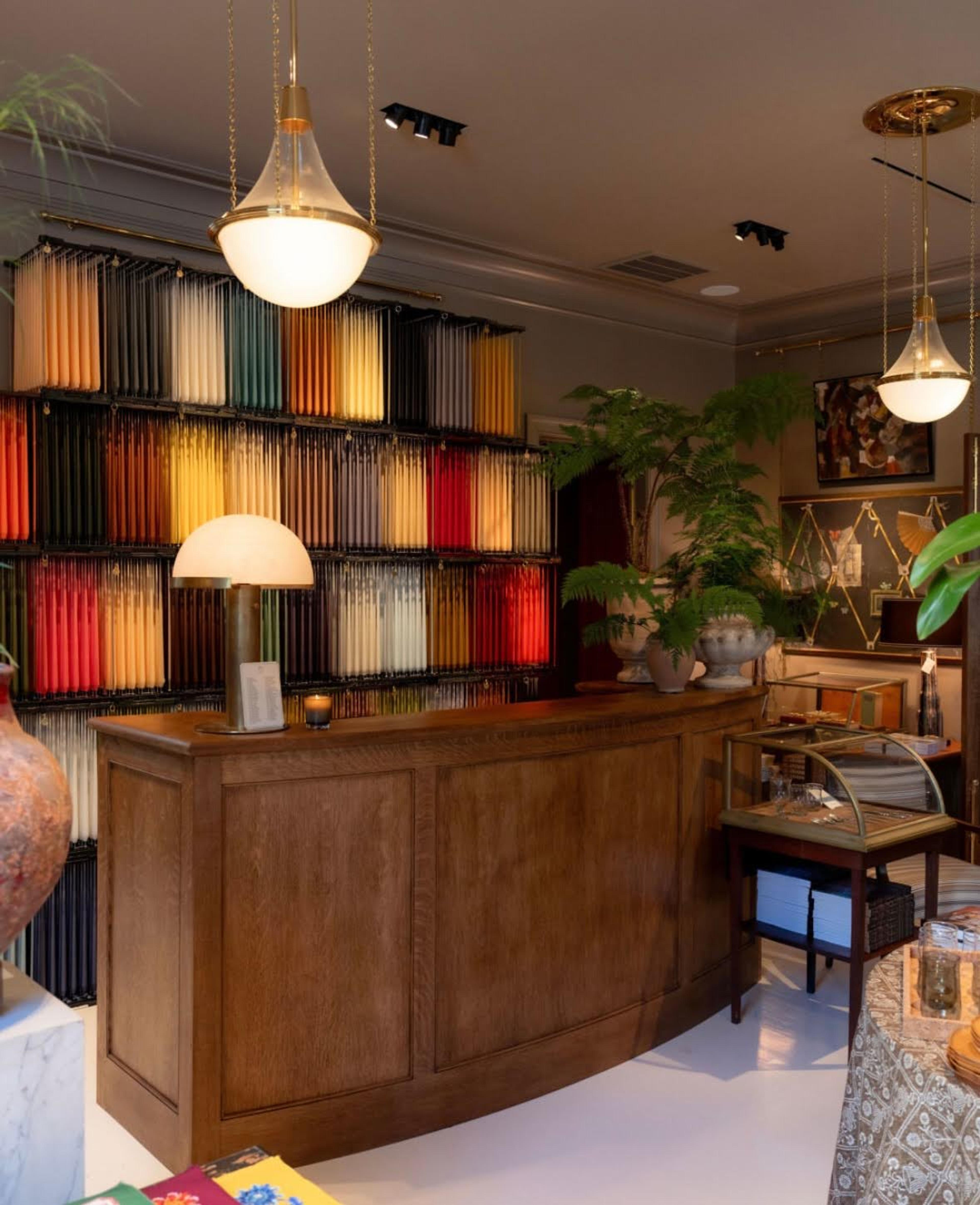 inside store