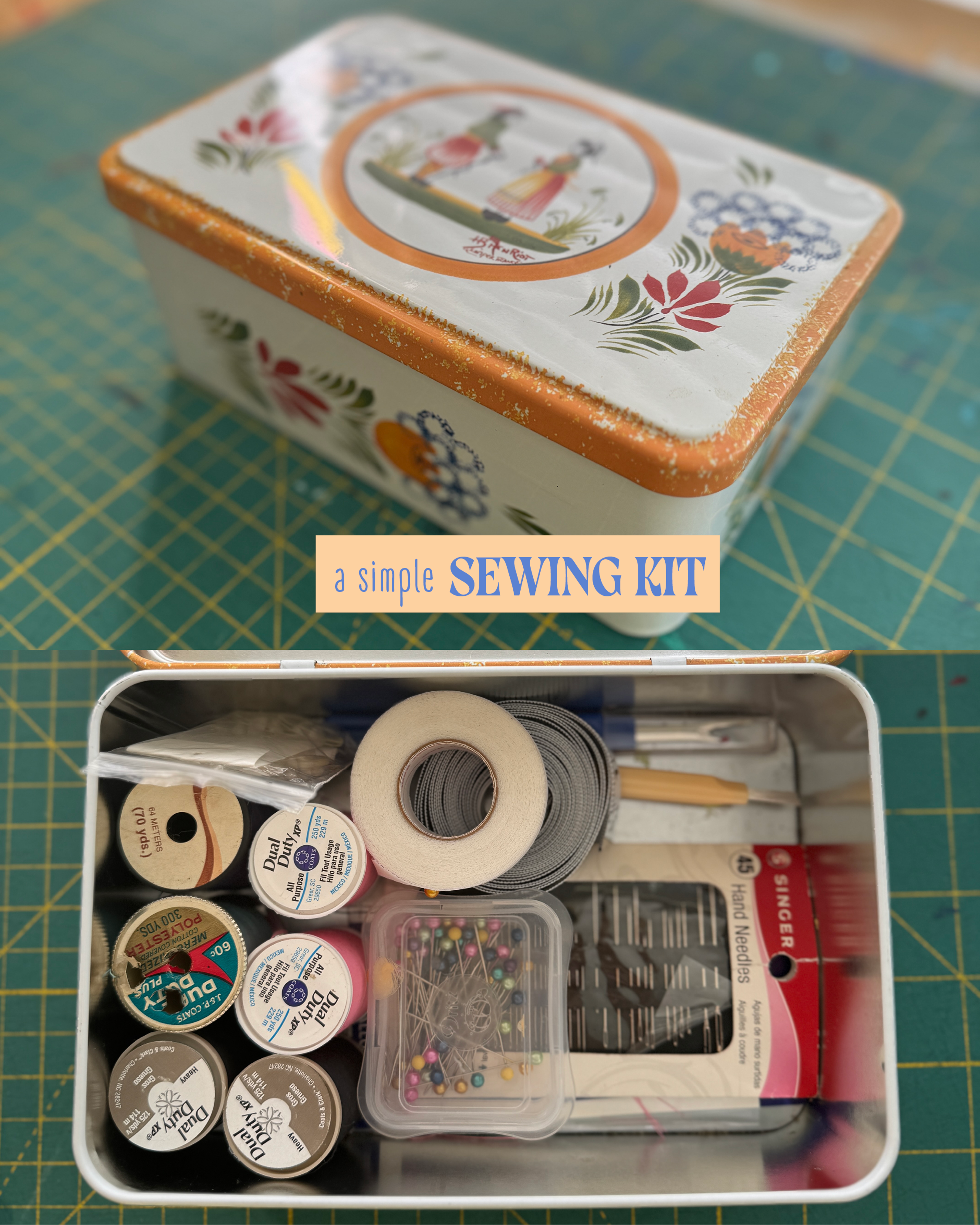 DIY sewing kit