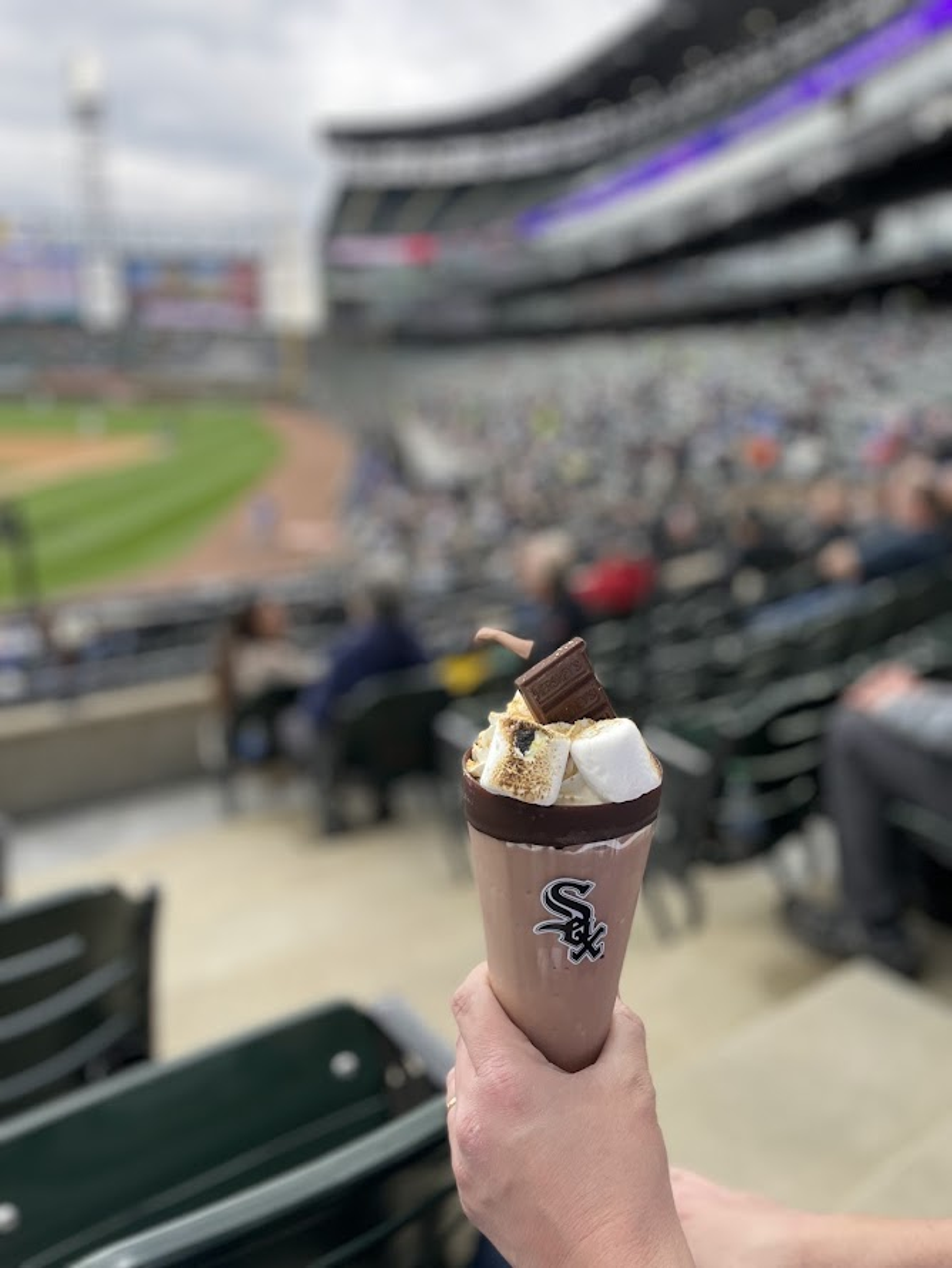 The renowned “Campfire Milkshake” at Rate Field