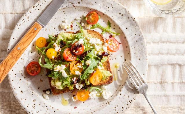 Kylie's Avocado Bean Toasts