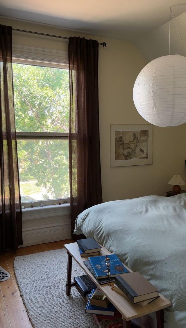 window corner in room