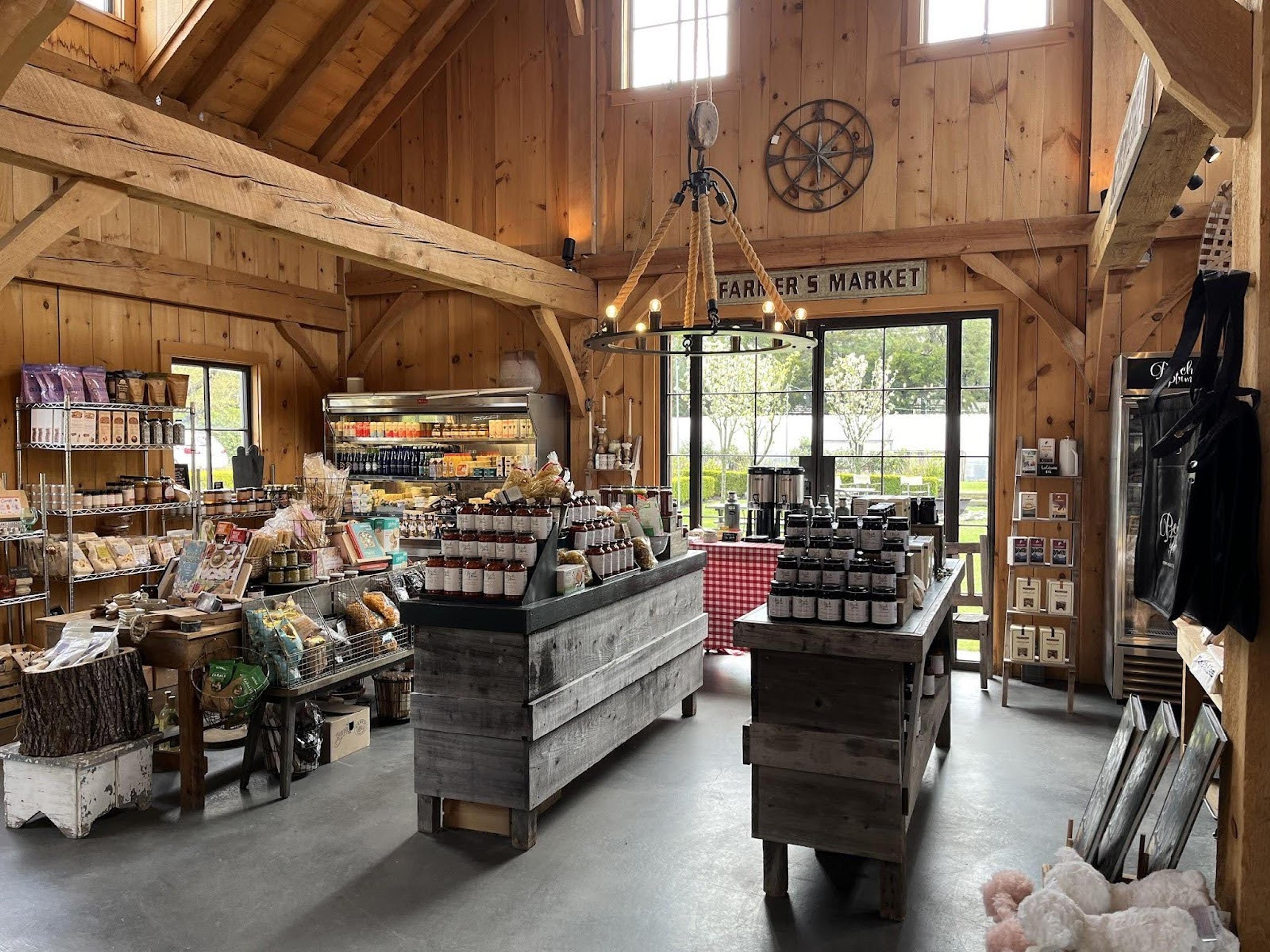 inside store