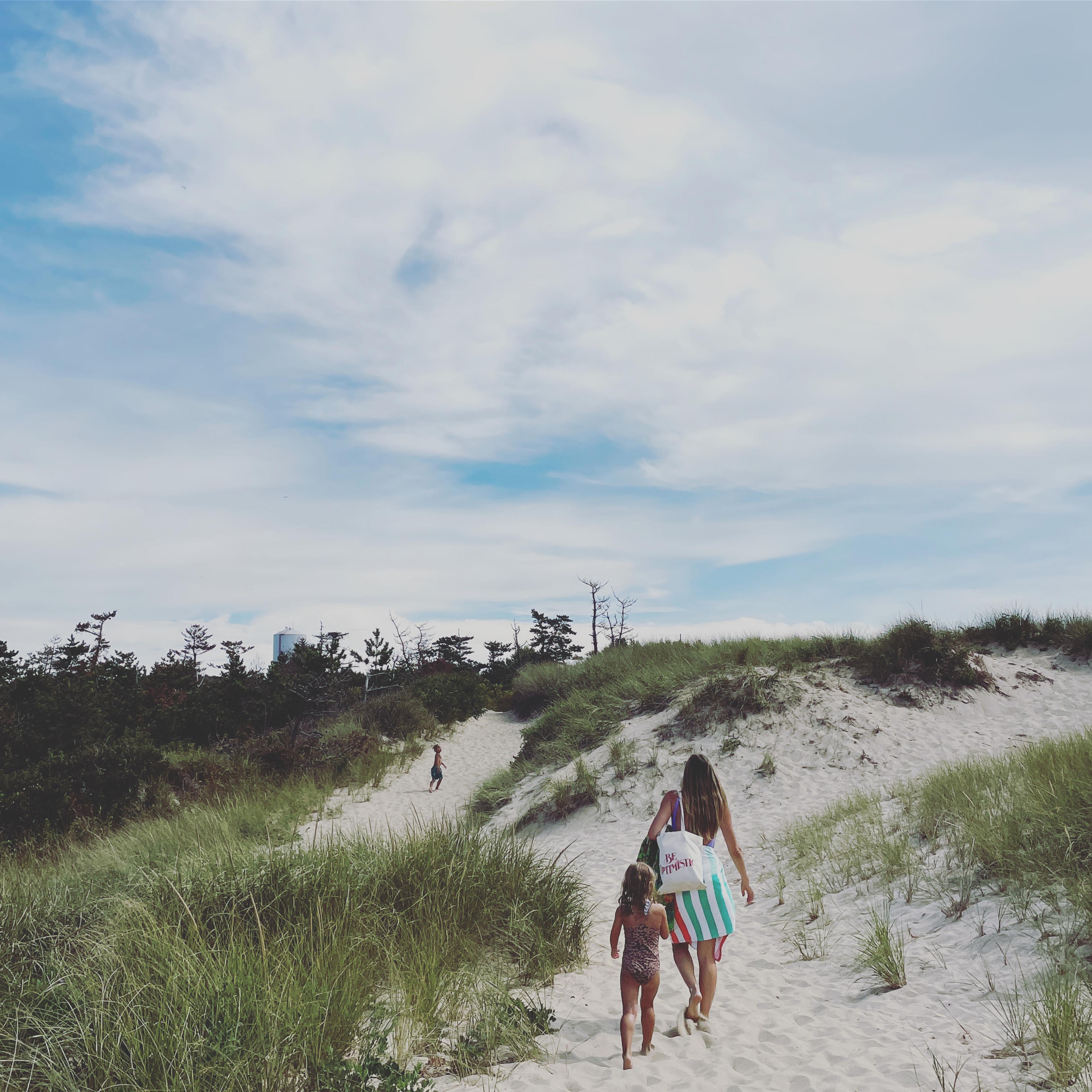 entrance to beach on Nantucket