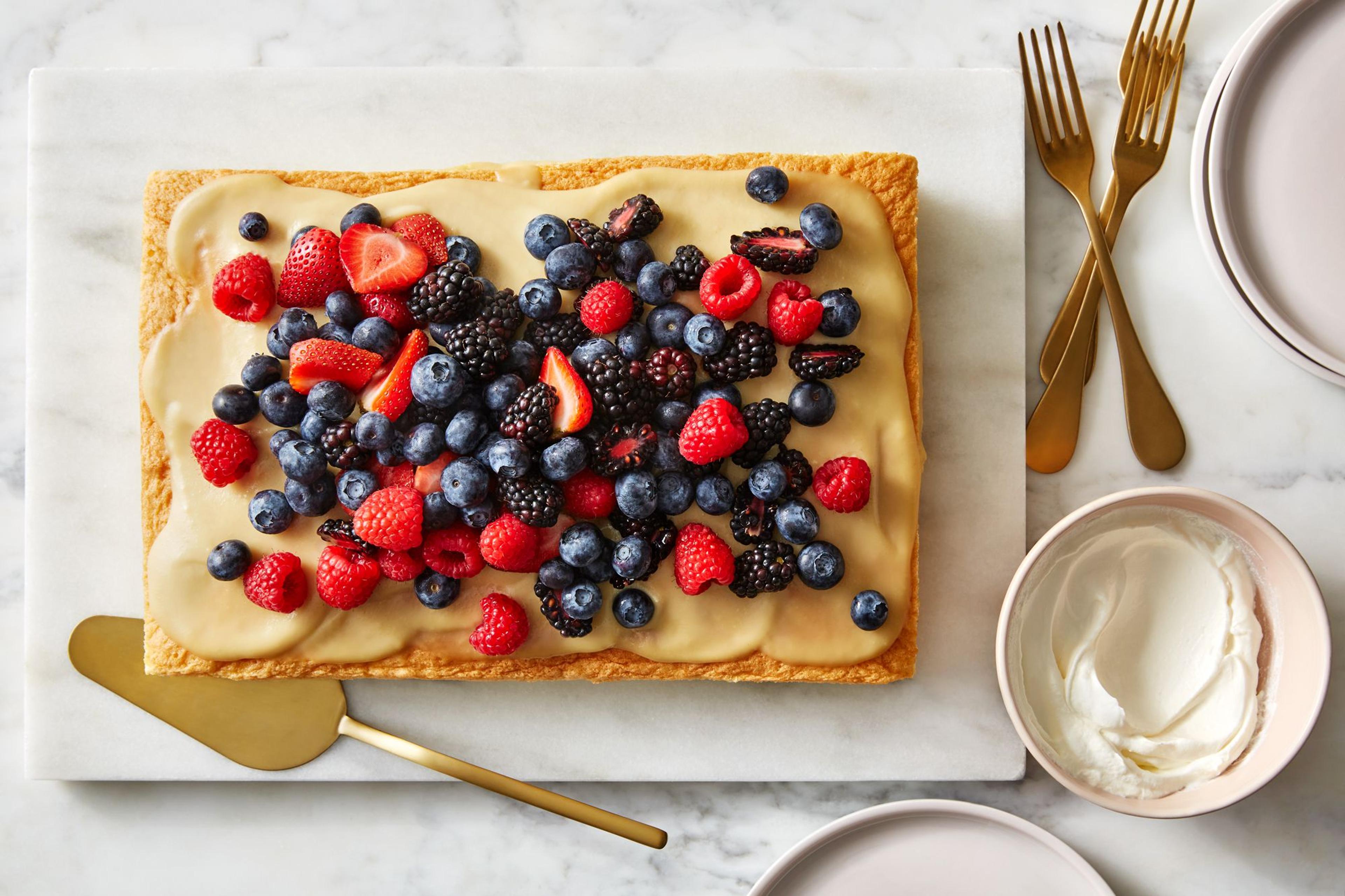 berry cake