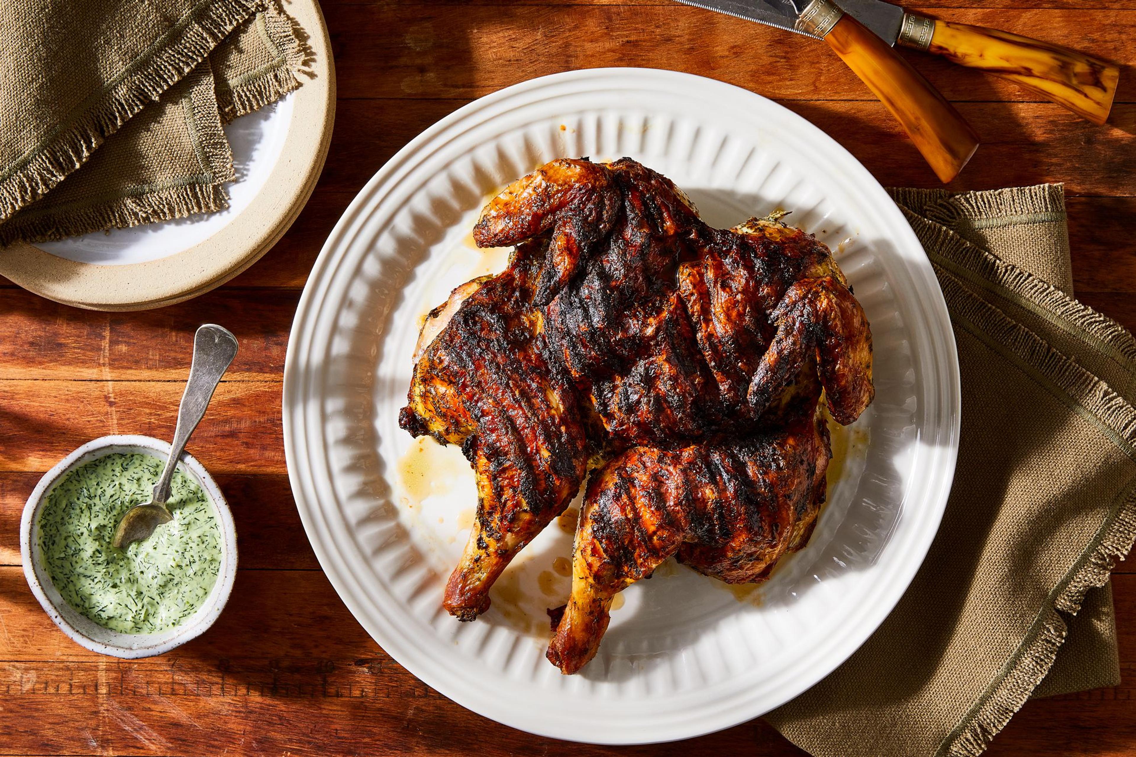 chicken on plate