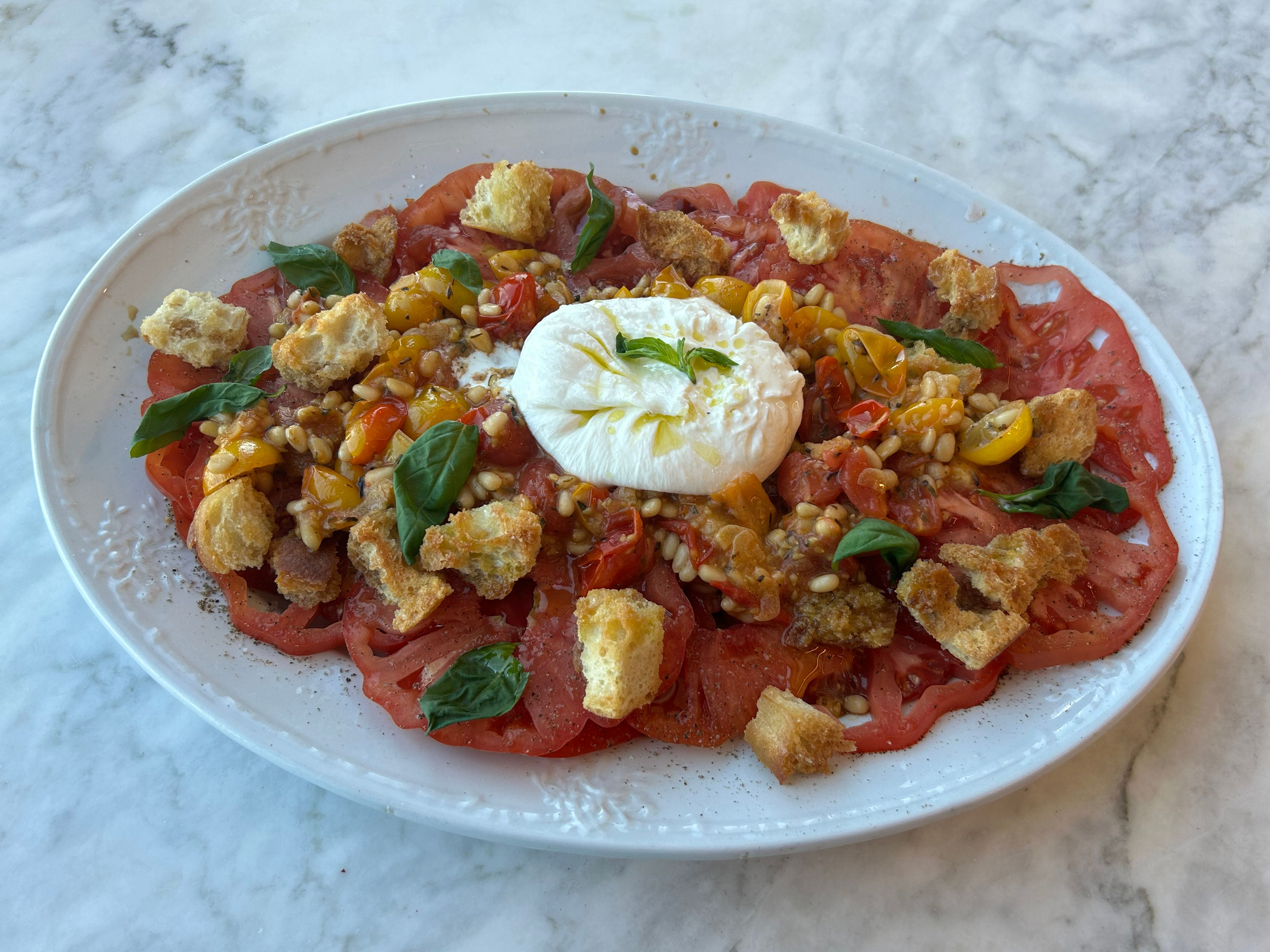 Salade de Tomates Chaudes (Warm Tomato Salad)