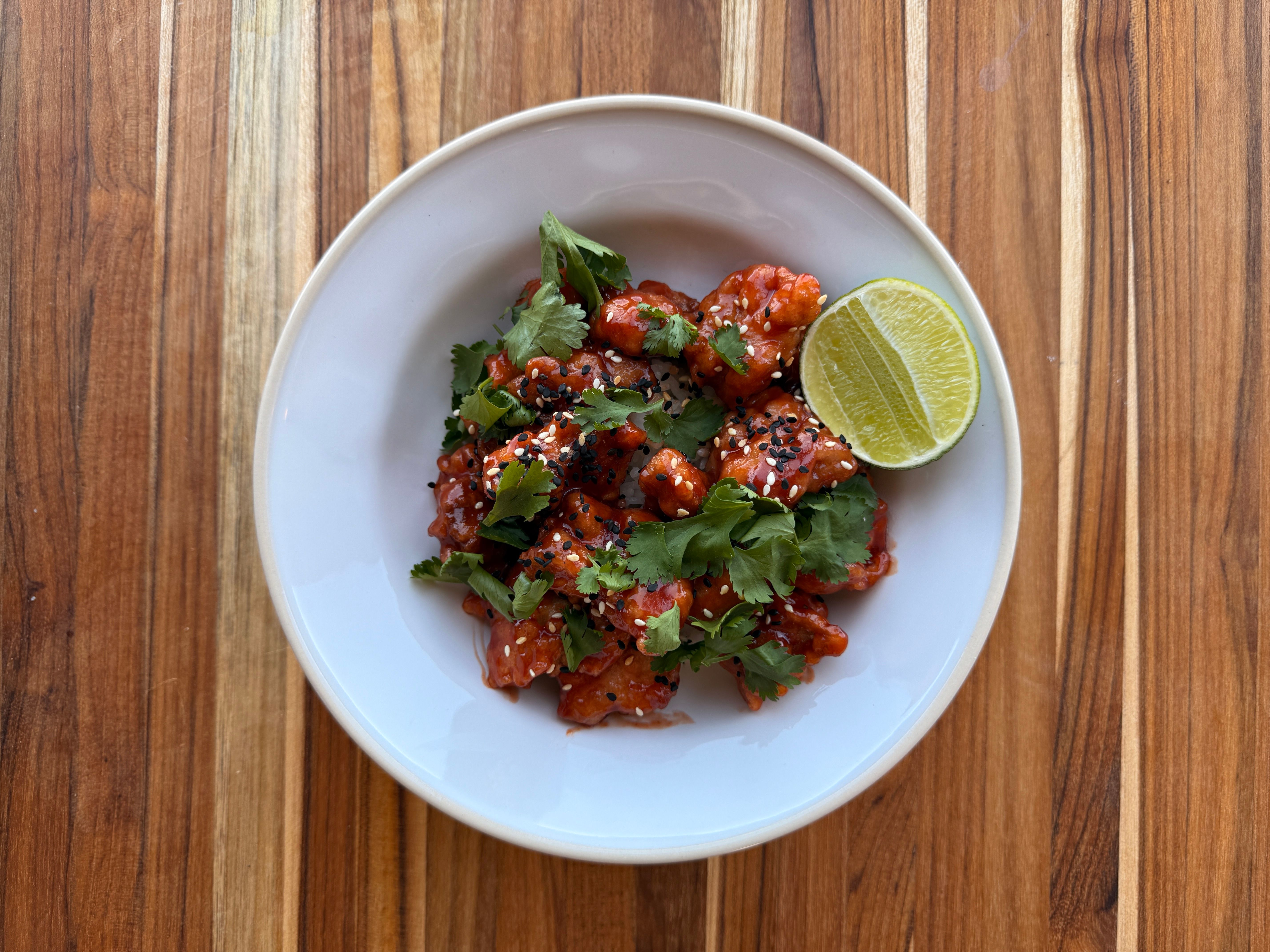 Pollo a la Naranja (Orange Chicken with Chamoy)