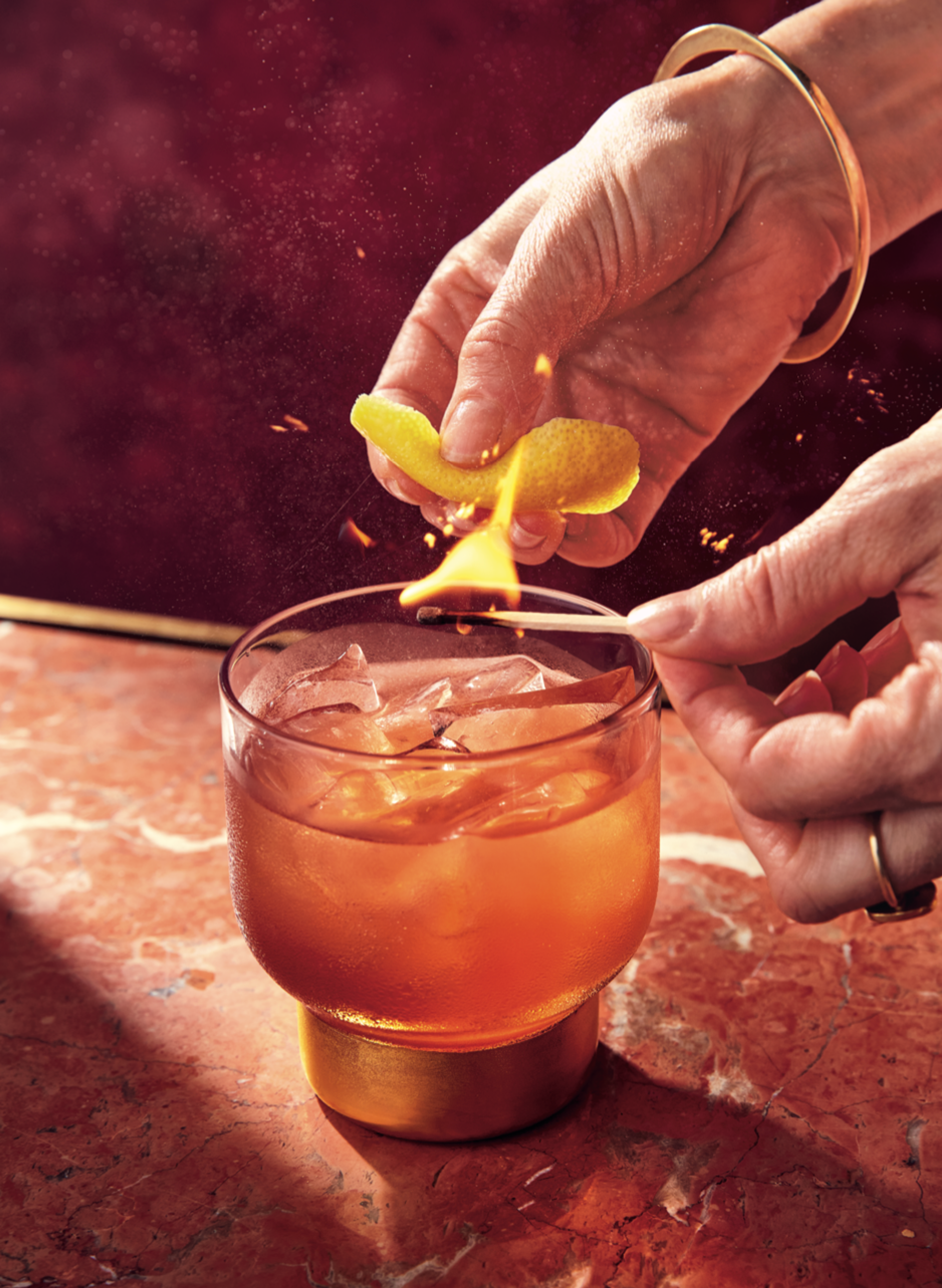 antibiotic mocktail from Neil Patrick Harris and David Burtka's cocktail and mocktail book, both sides of the glass