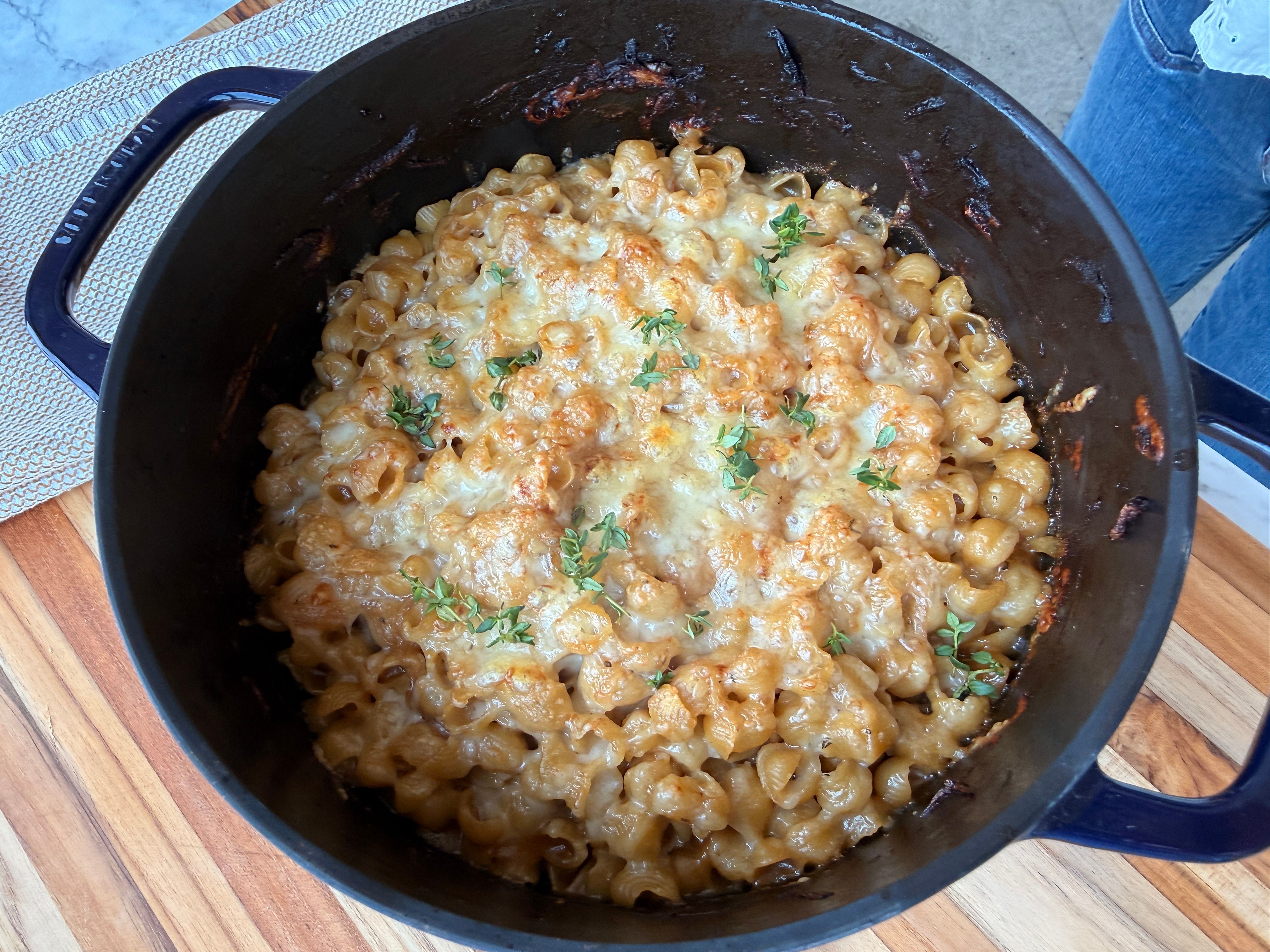 One-Pot French Onion Soup Pasta