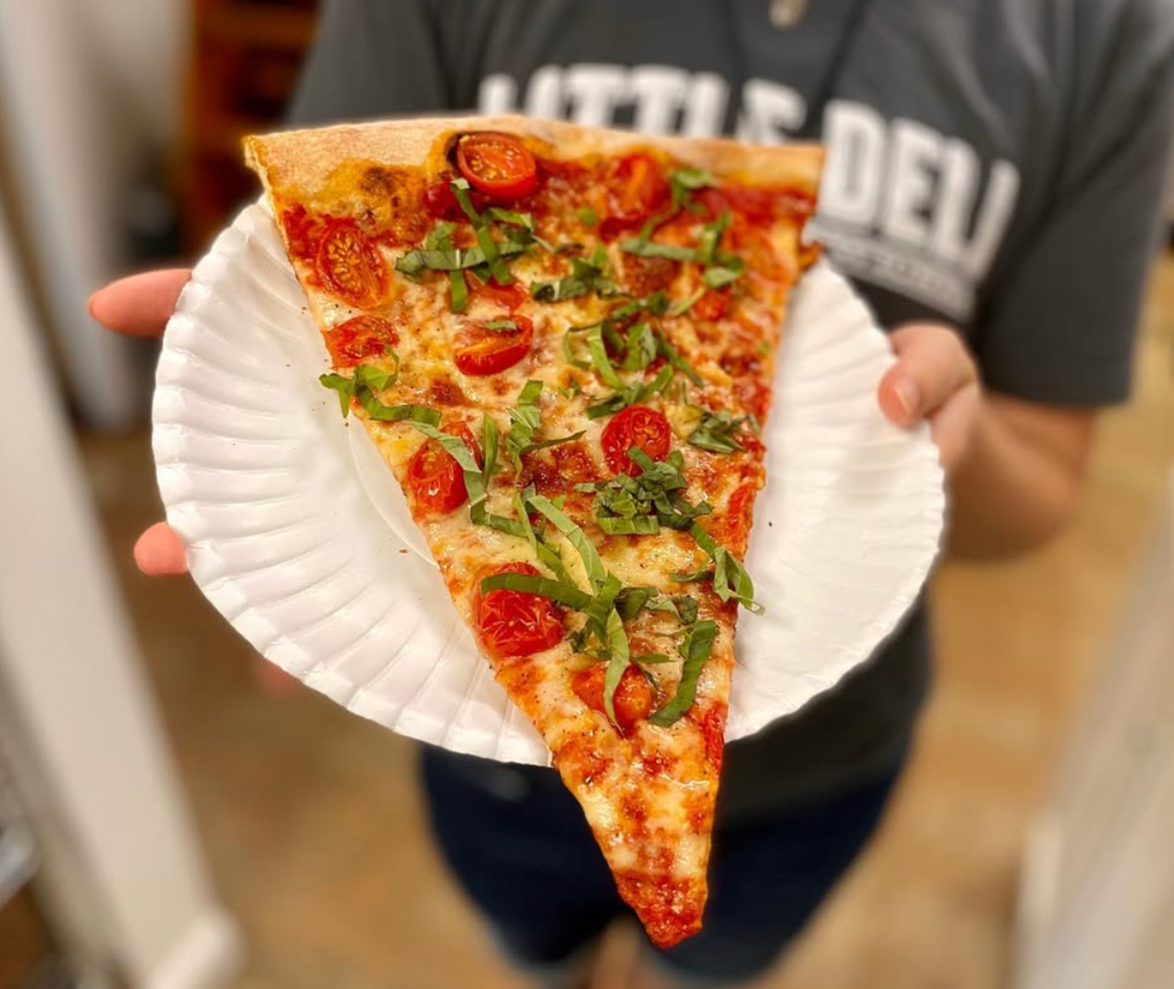 Little Deli pizza in Austin