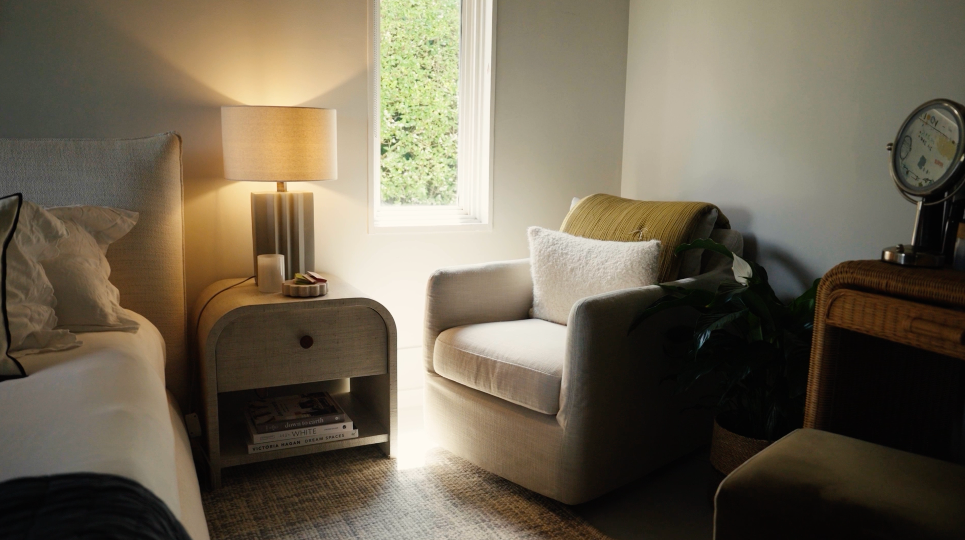 chair in bedroom