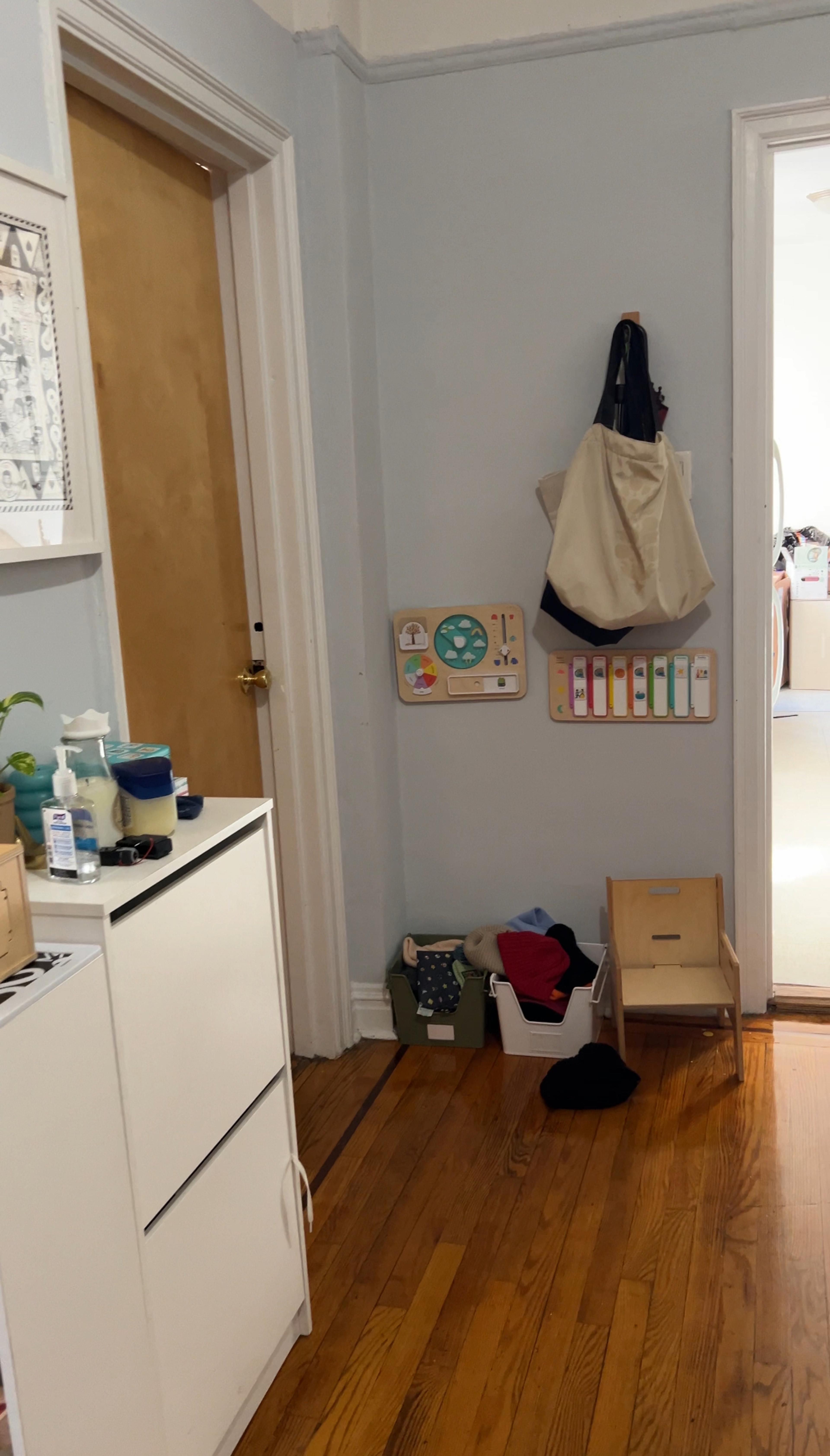 before entryway